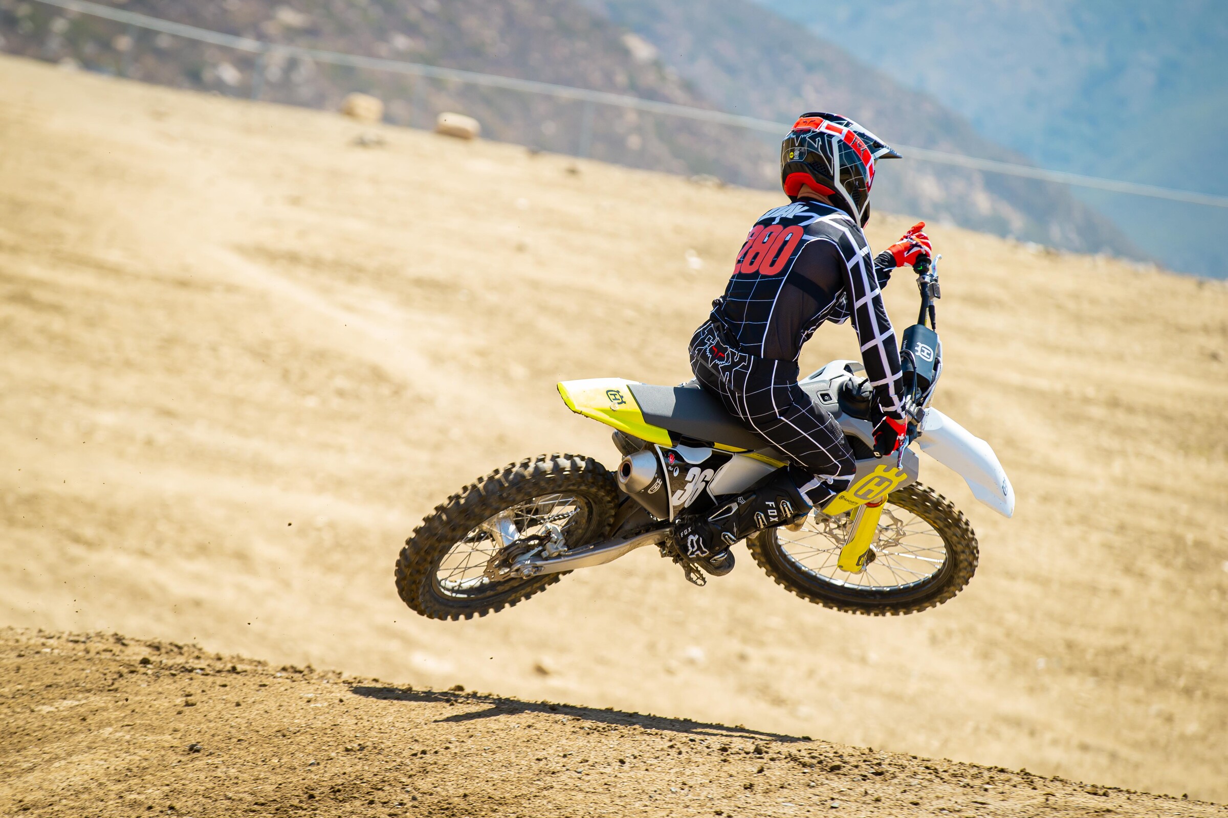 Kenny Day on the 2023 Husqvarna FC 250.