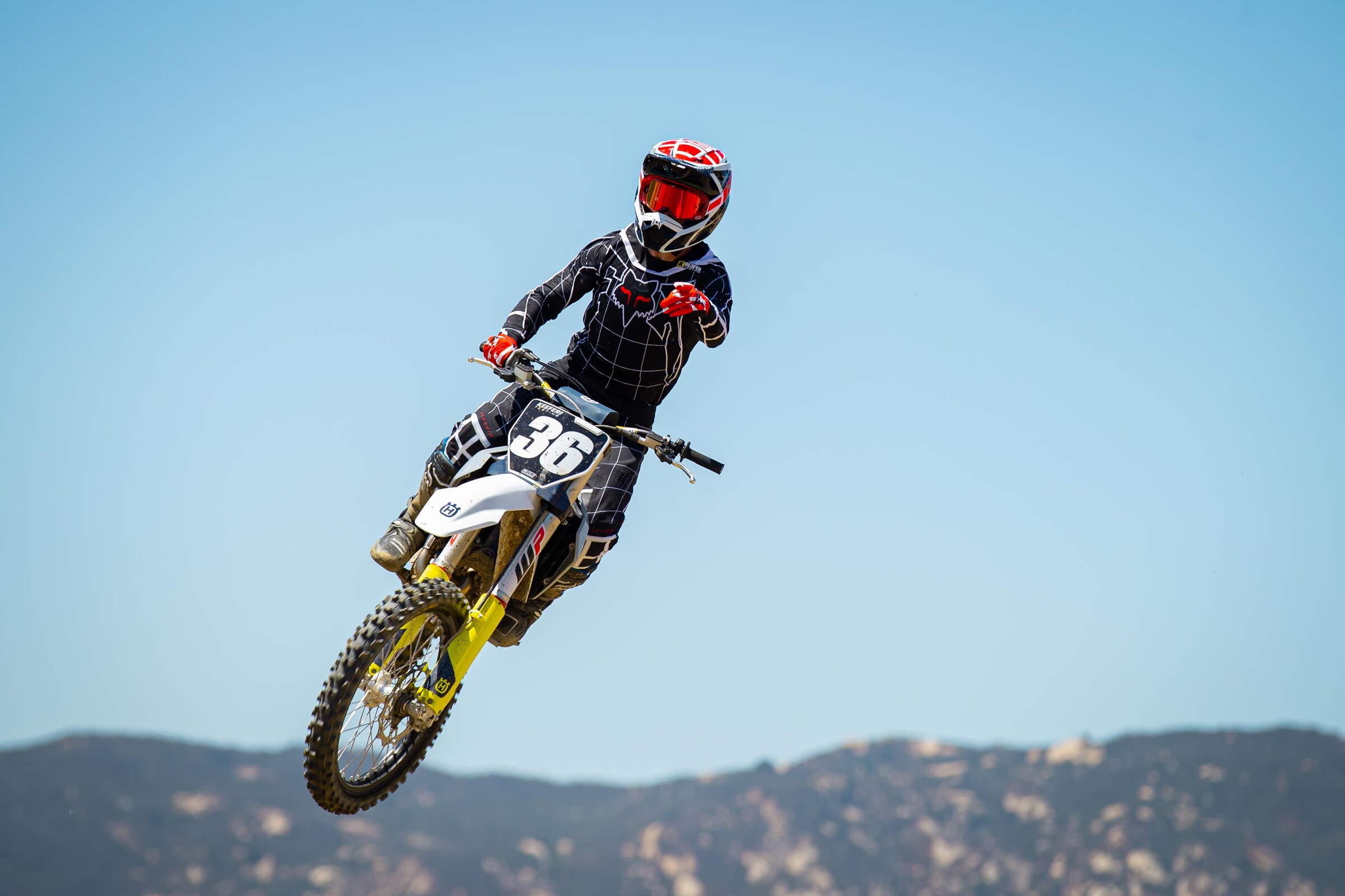 Kenny Day on the 2023 Husqvarna FC 250.