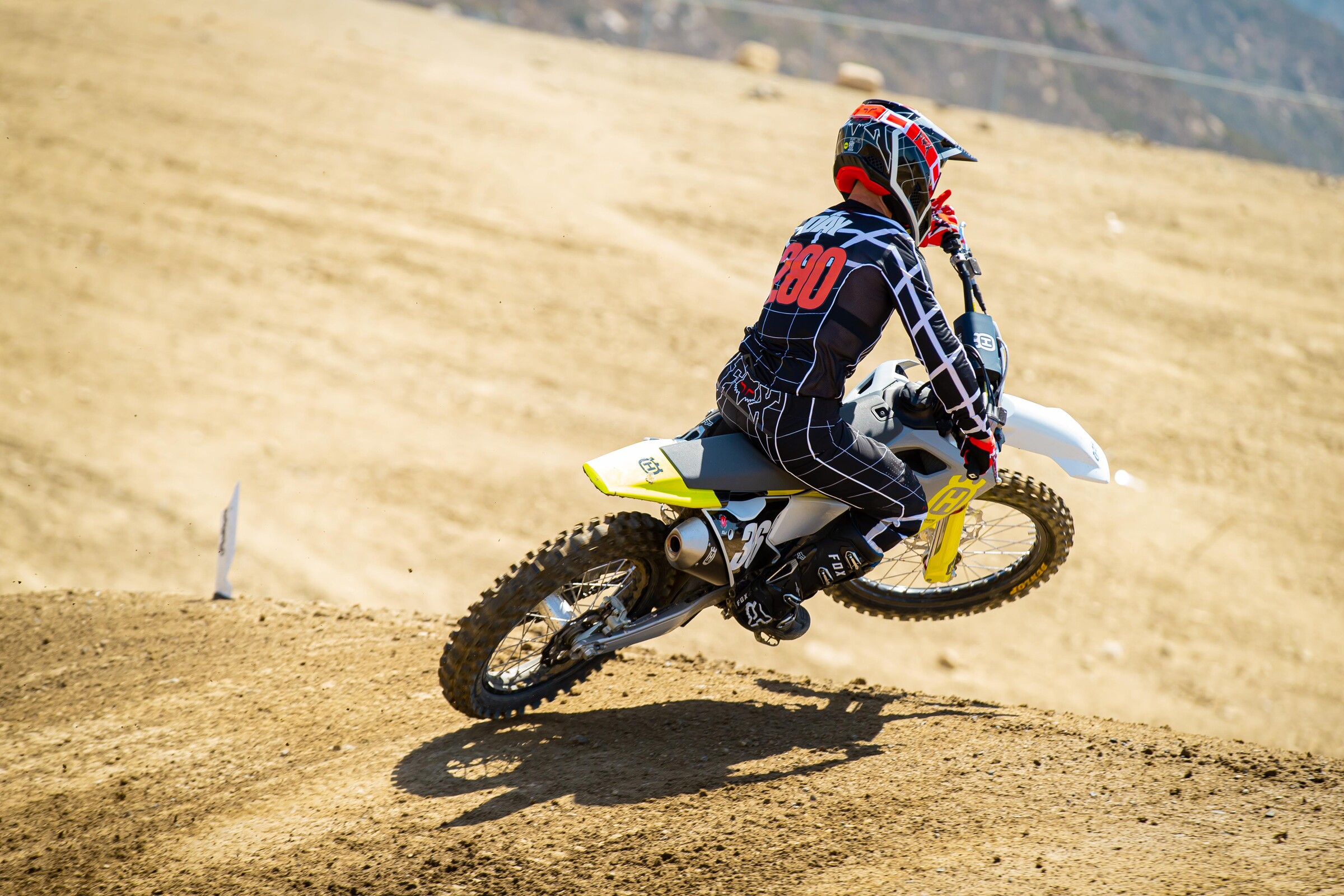 Kenny Day on the 2023 Husqvarna FC 250.