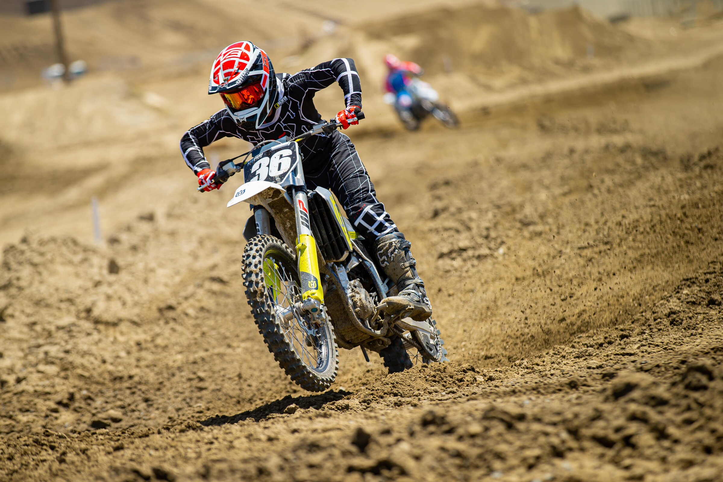 Kenny Day on the 2023 Husqvarna FC 250.