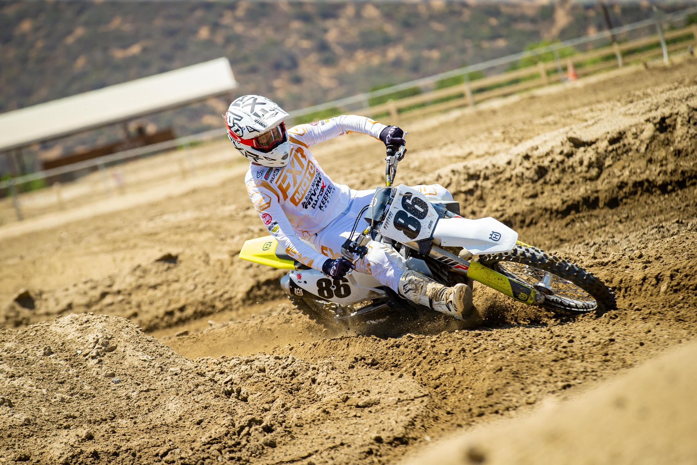 Kris Keefer on the 2023 Husqvarna FC 250.
