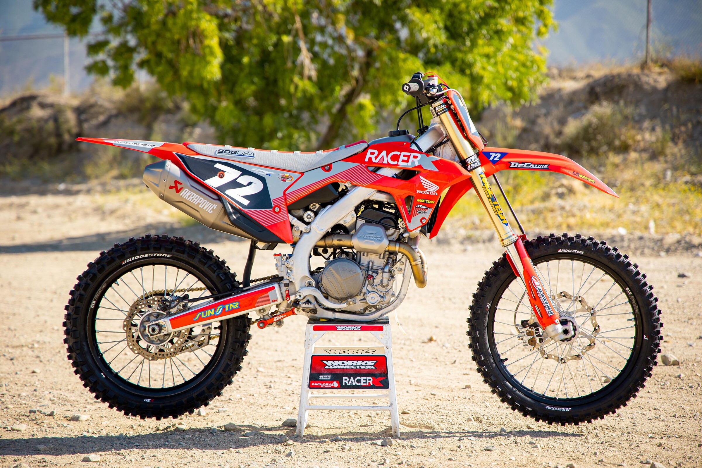 2022 Honda Crf250r Motocross Bike Build Garage Build Racer X