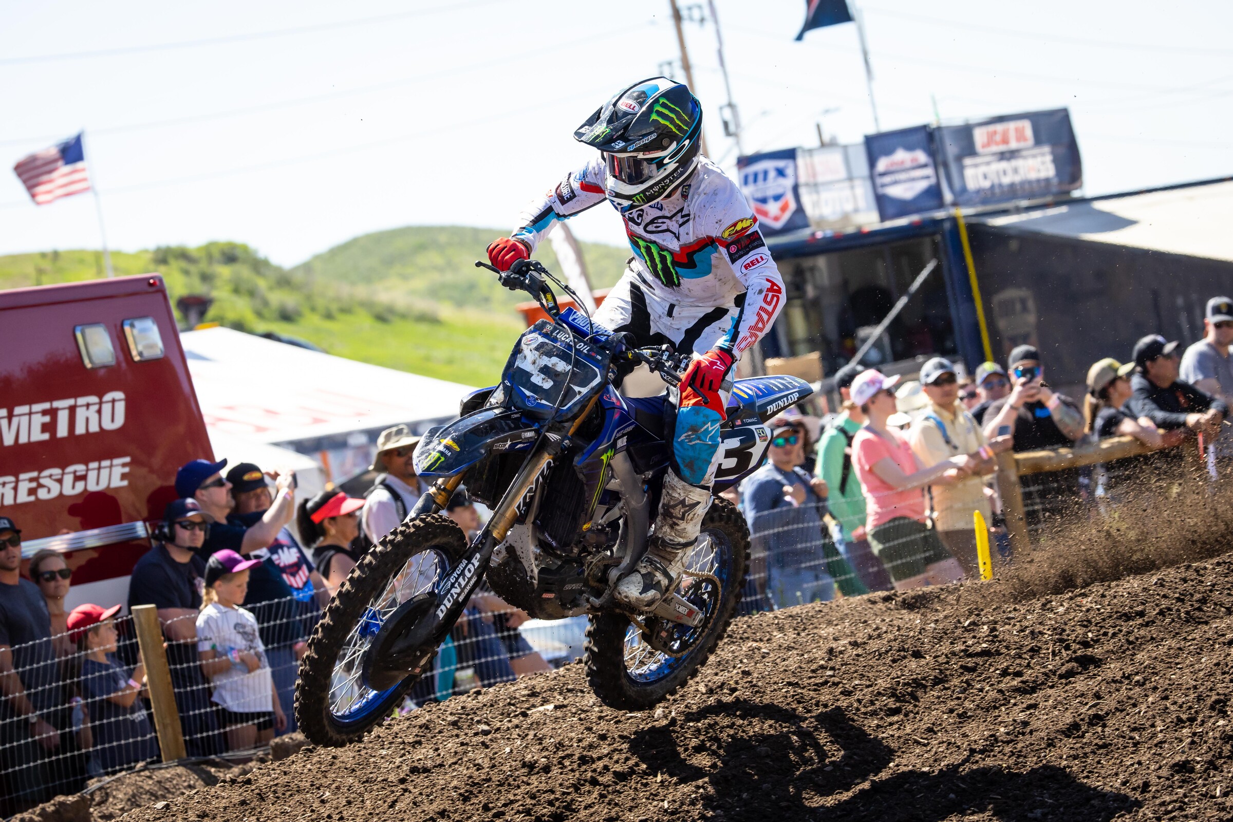 Will Eli Tomac earn his first overall win of 2022 at today's fourth round?