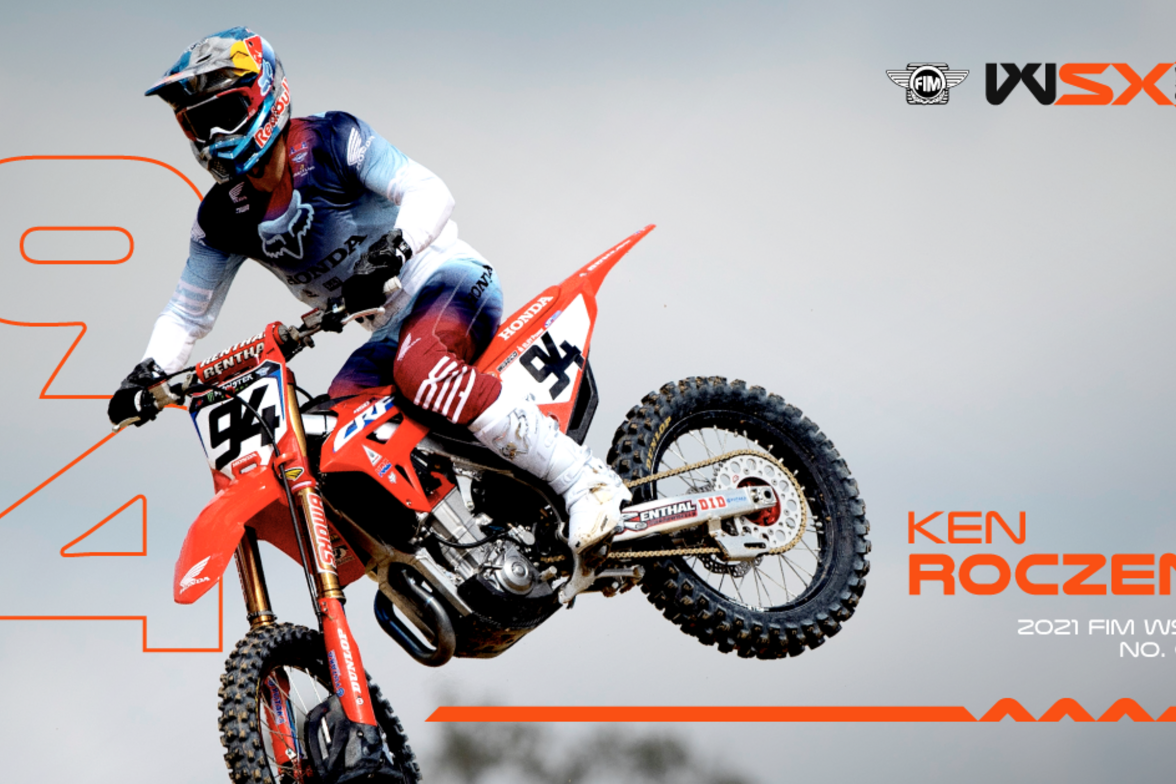 Ken Roczen is in for 2022 FIM World Supercross Championship