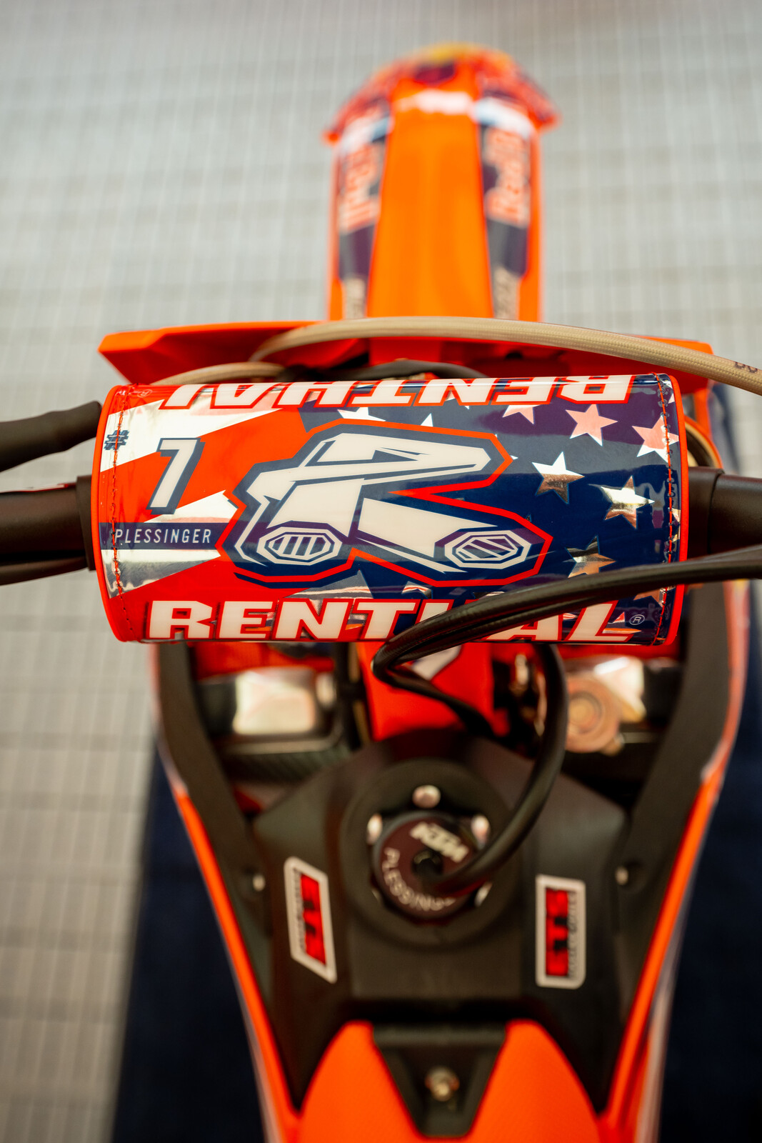 Aaron Plessinger's KTM 450 SX-F.