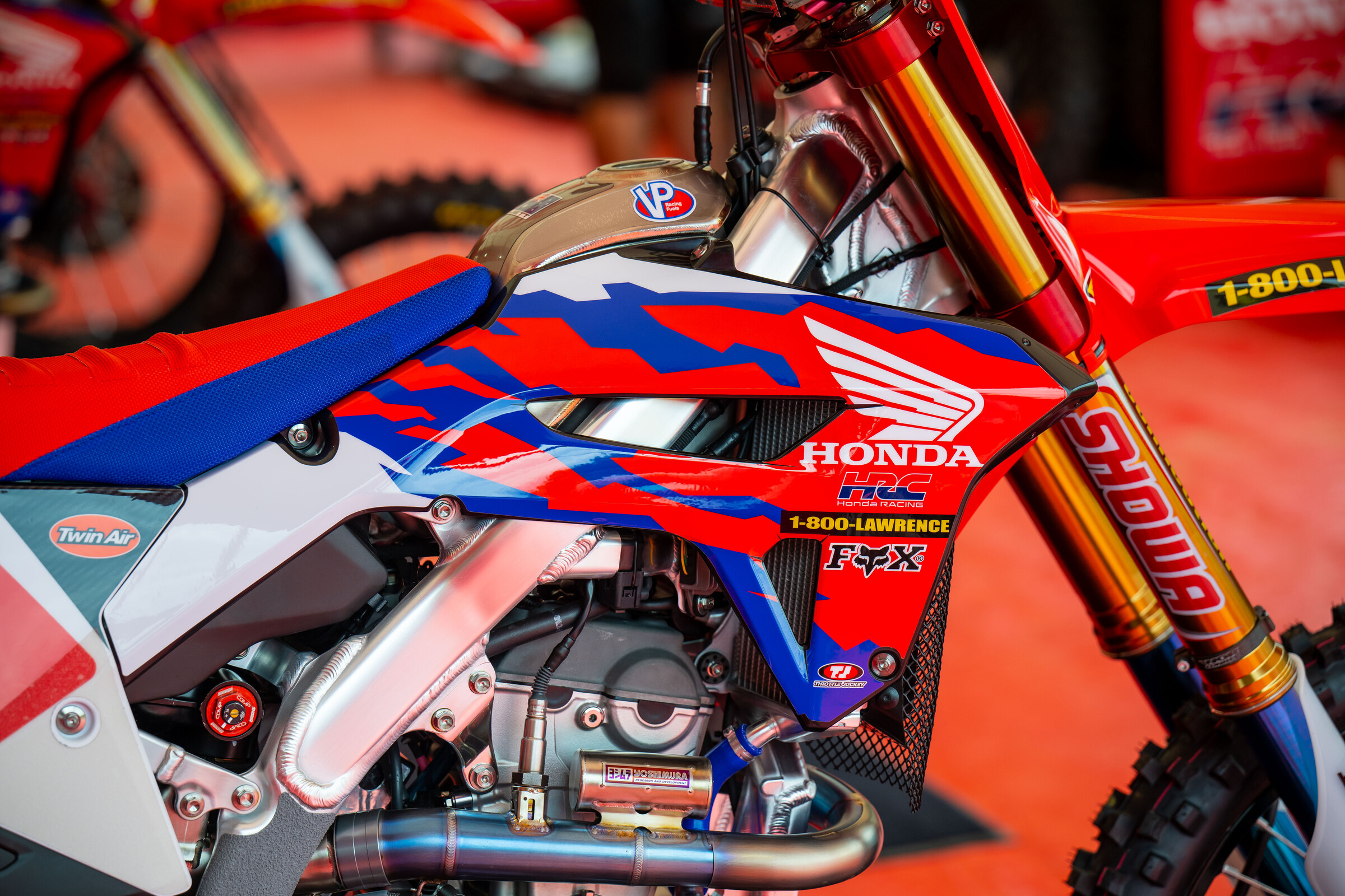 Honda's retro graphics.