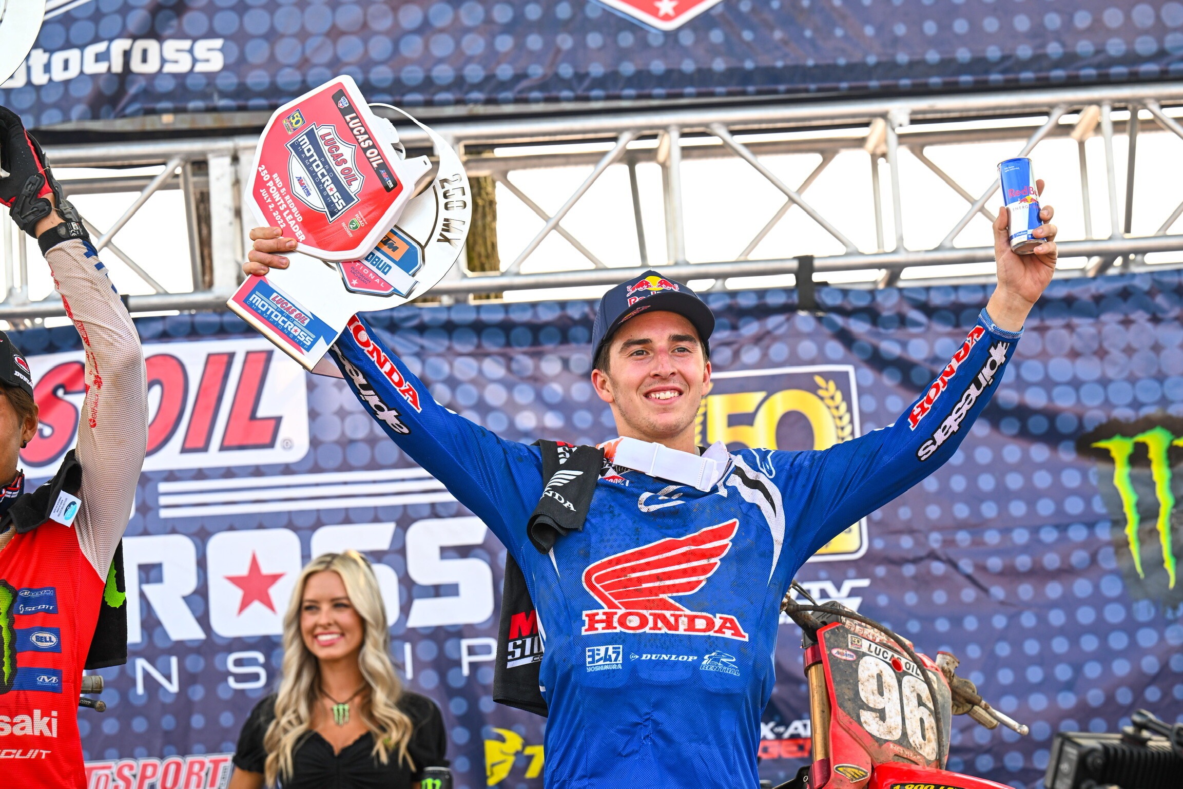 Hunter Lawrence has the 250 points lead.