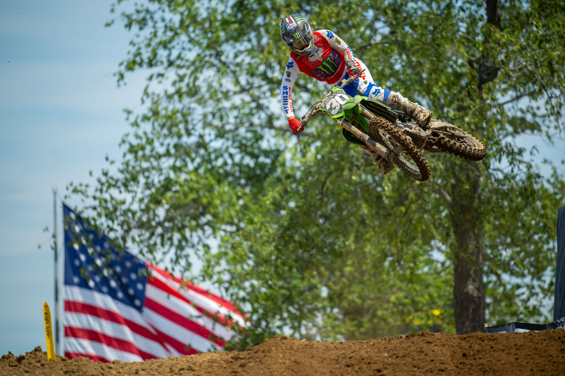 Jo Shimoda earned his first overall win at the RedBud National.