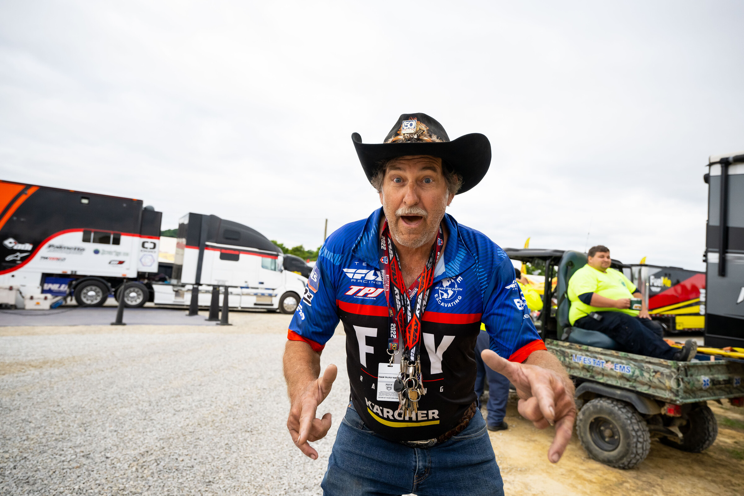 The always smiling, always  pleasant Ted Parks.