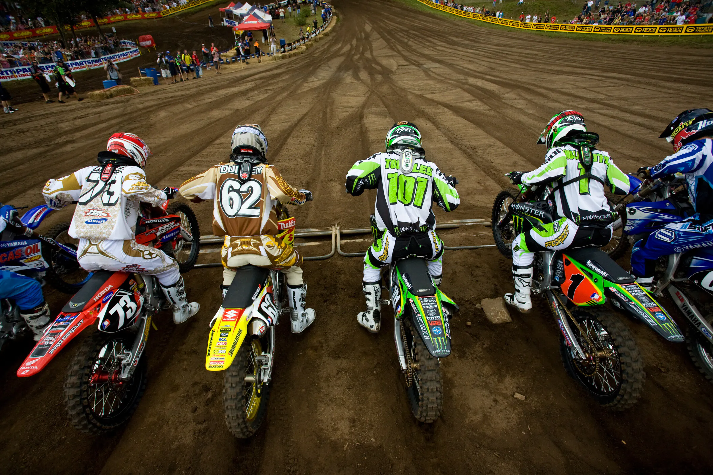 Townley v. Villopoto made for an underrated summer-long battle. It never got tense between the teammates, but man did they push each other on the track.