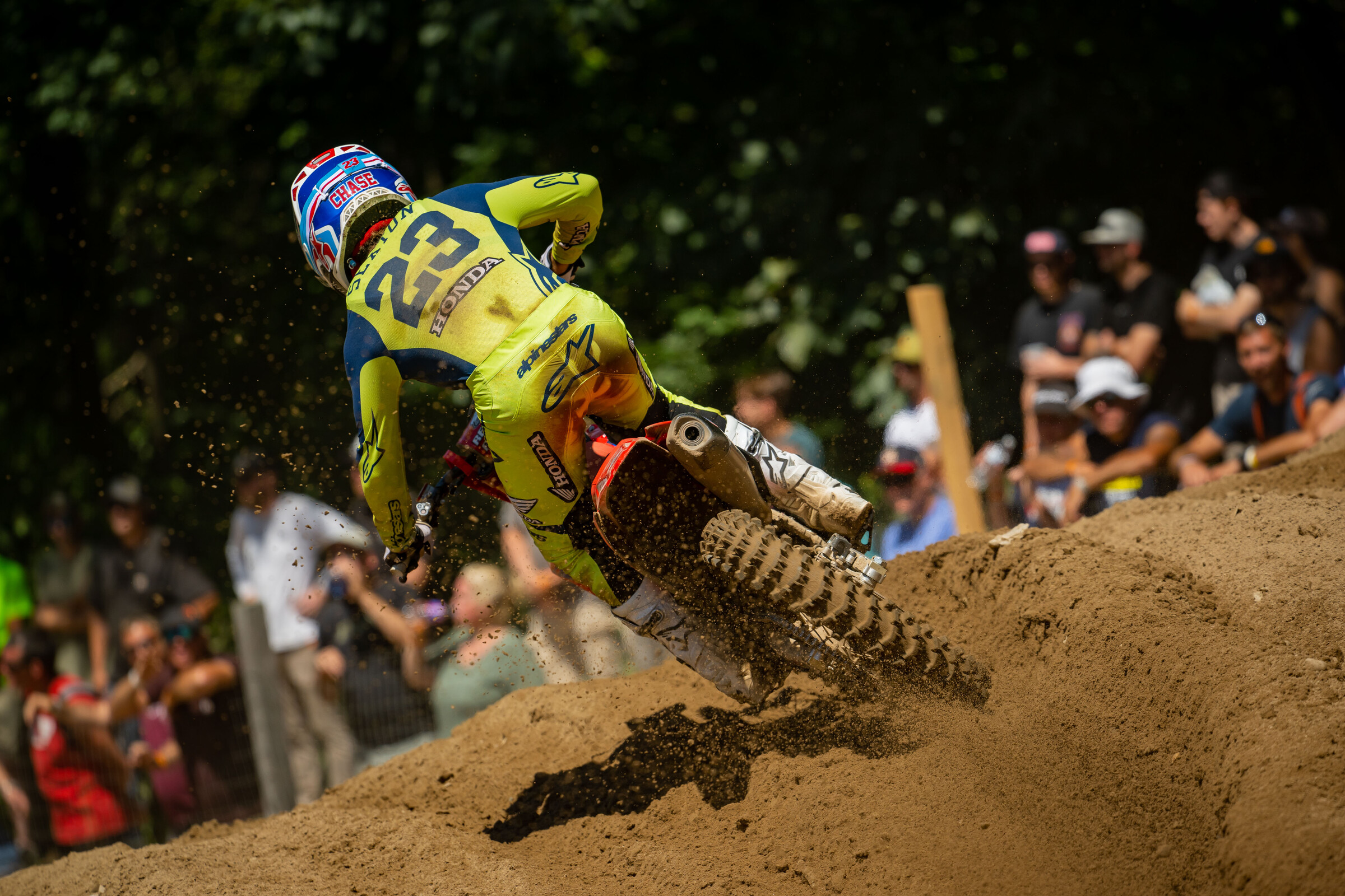 Chase Sexton has finished either first or second in all but one moto so far this season. His fourth-place in moto one in Colorado was his only non-moto podium finish in the first 12 motos of 2022.