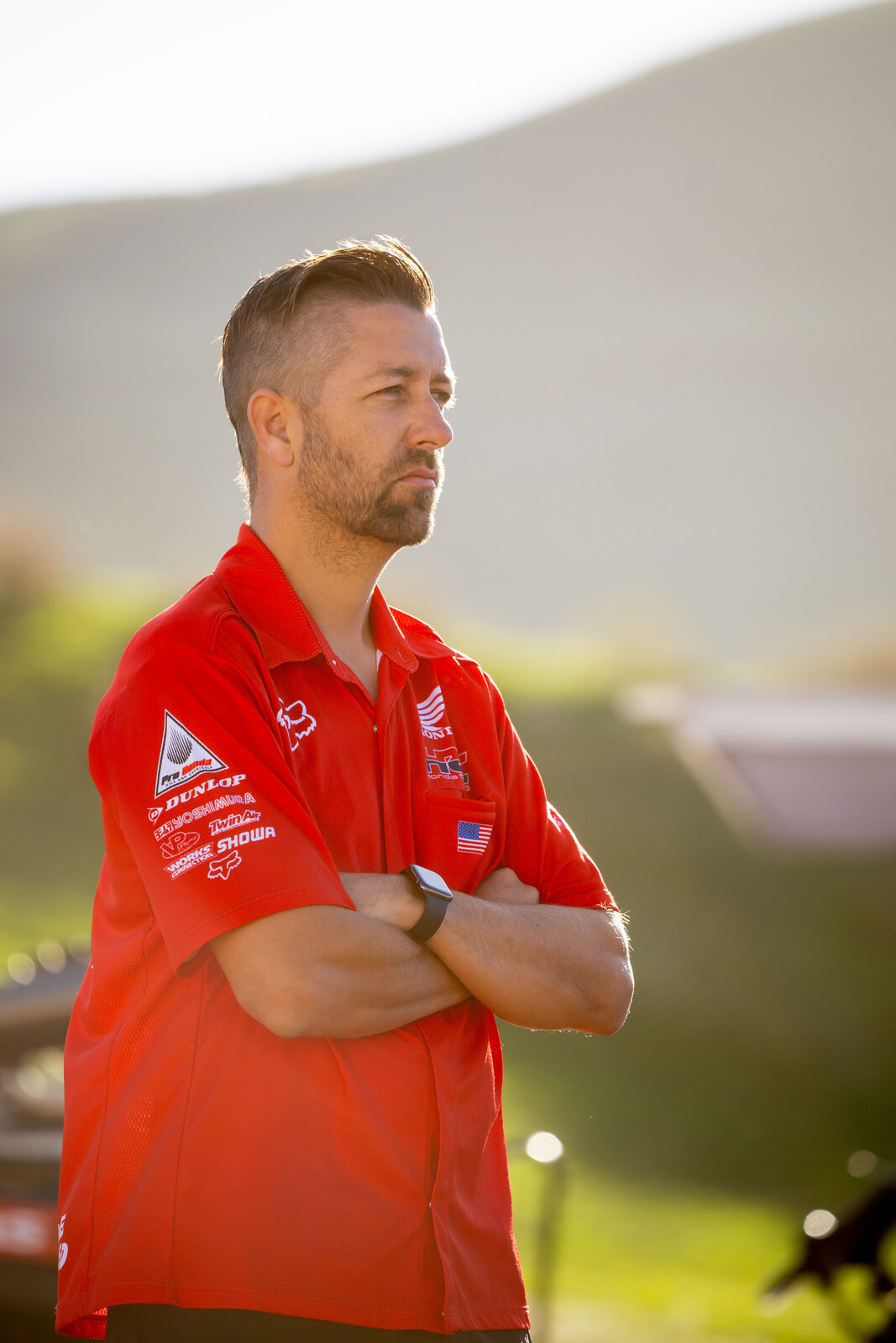 Lars Lindstorm at the Thunder Valley National.