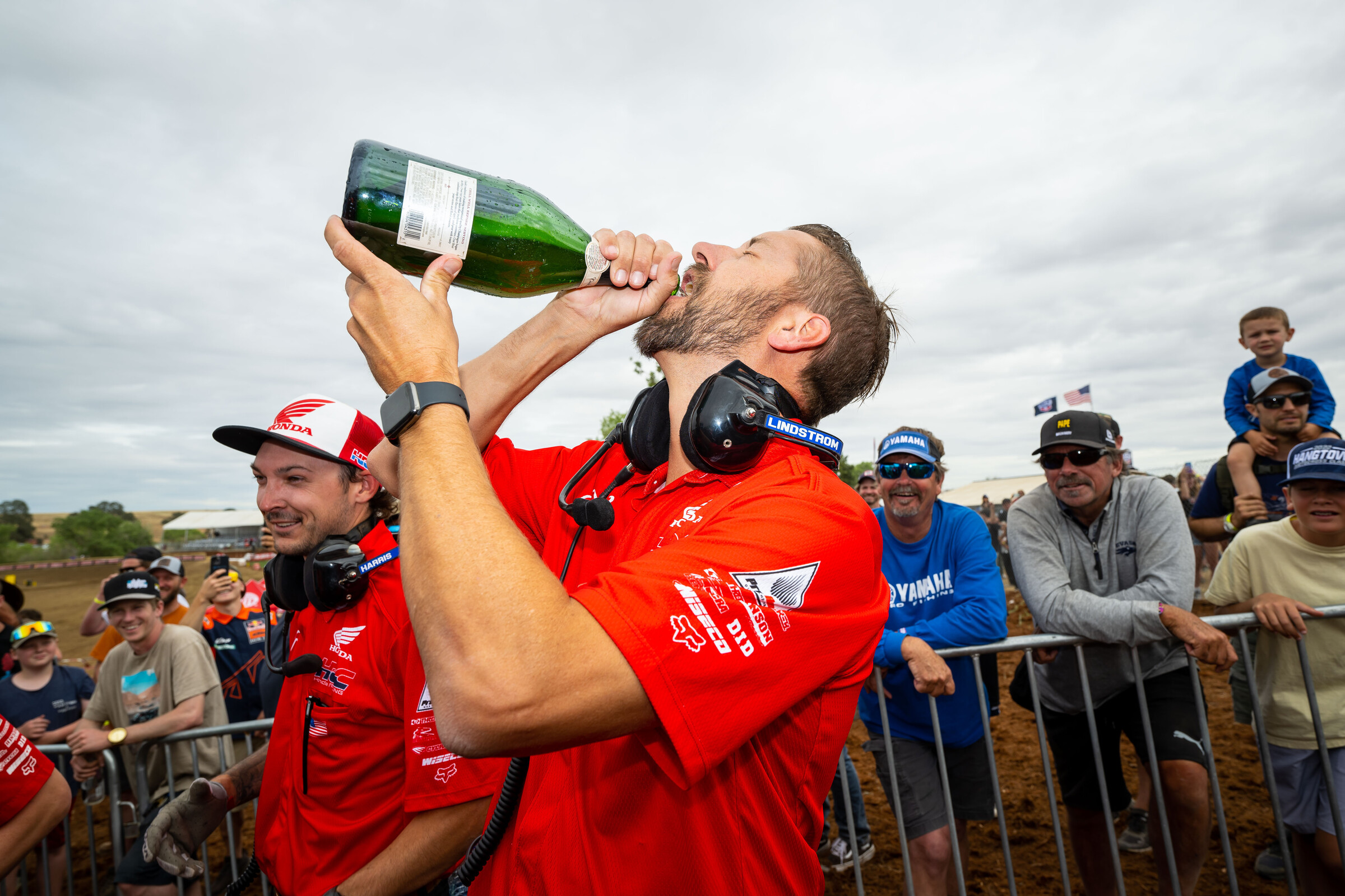 More podium champagne!