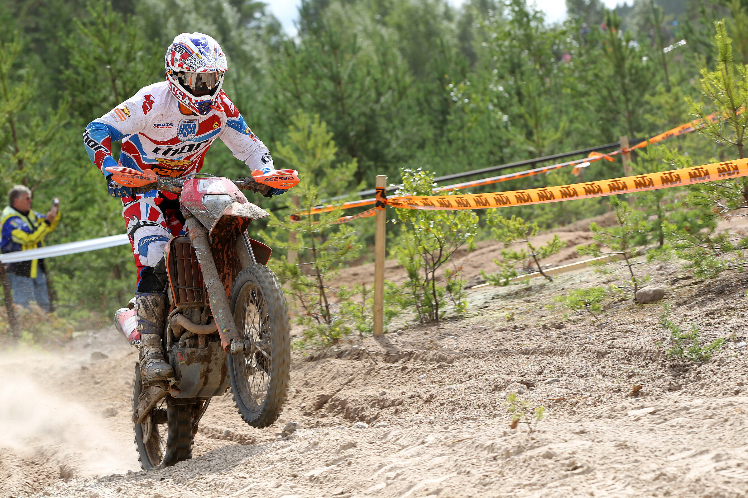 Kurt Caselli at the ISDE in 2011.