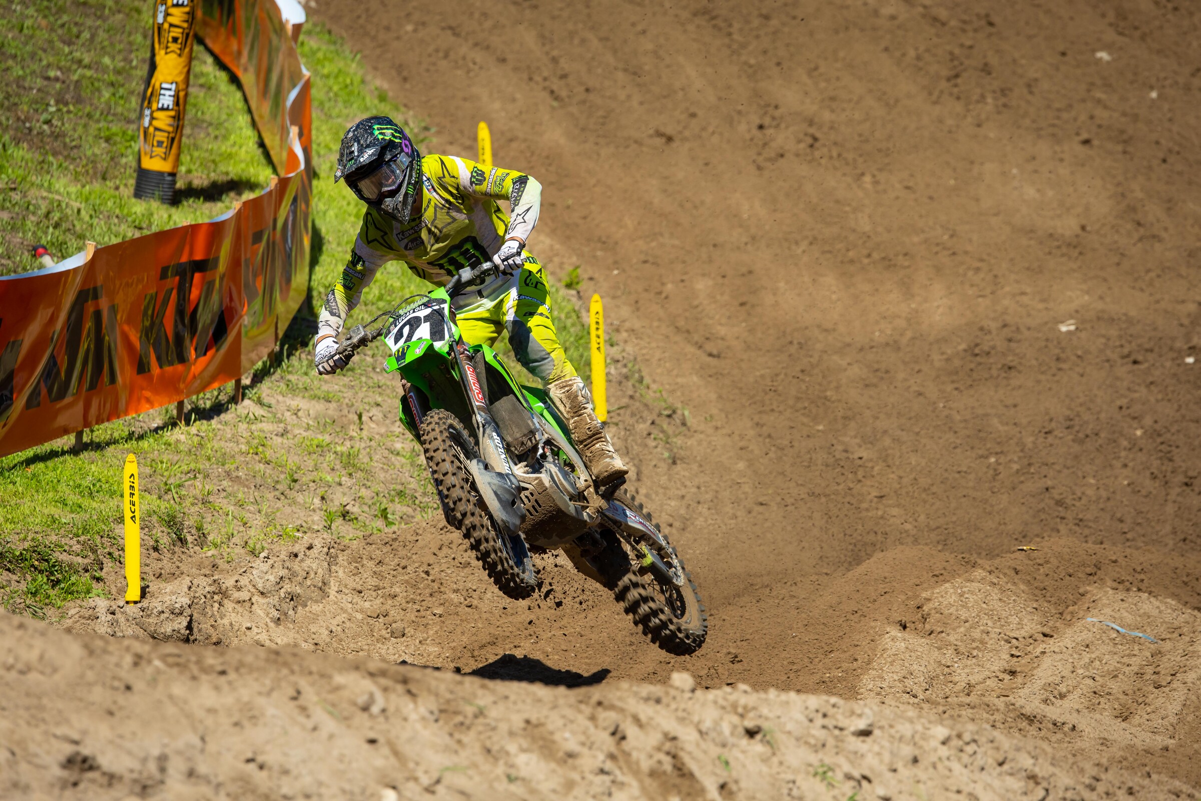 Anderson recently bought property in New Mexico and built practice tracks on it where he now spends his timing training during the week.