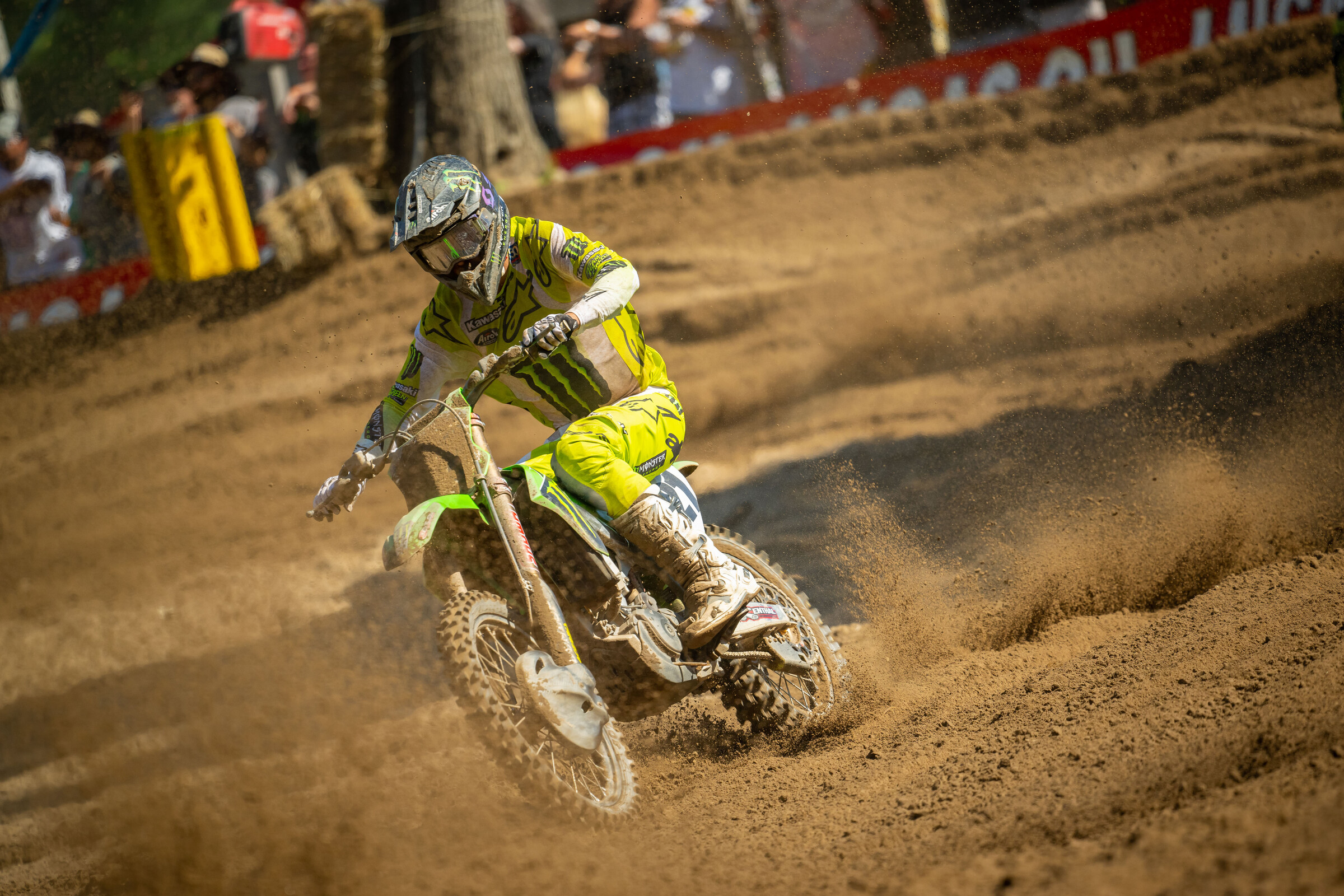 Anderson currently sits fourth in the 450 class standings of Pro Motocross at the halfway point.