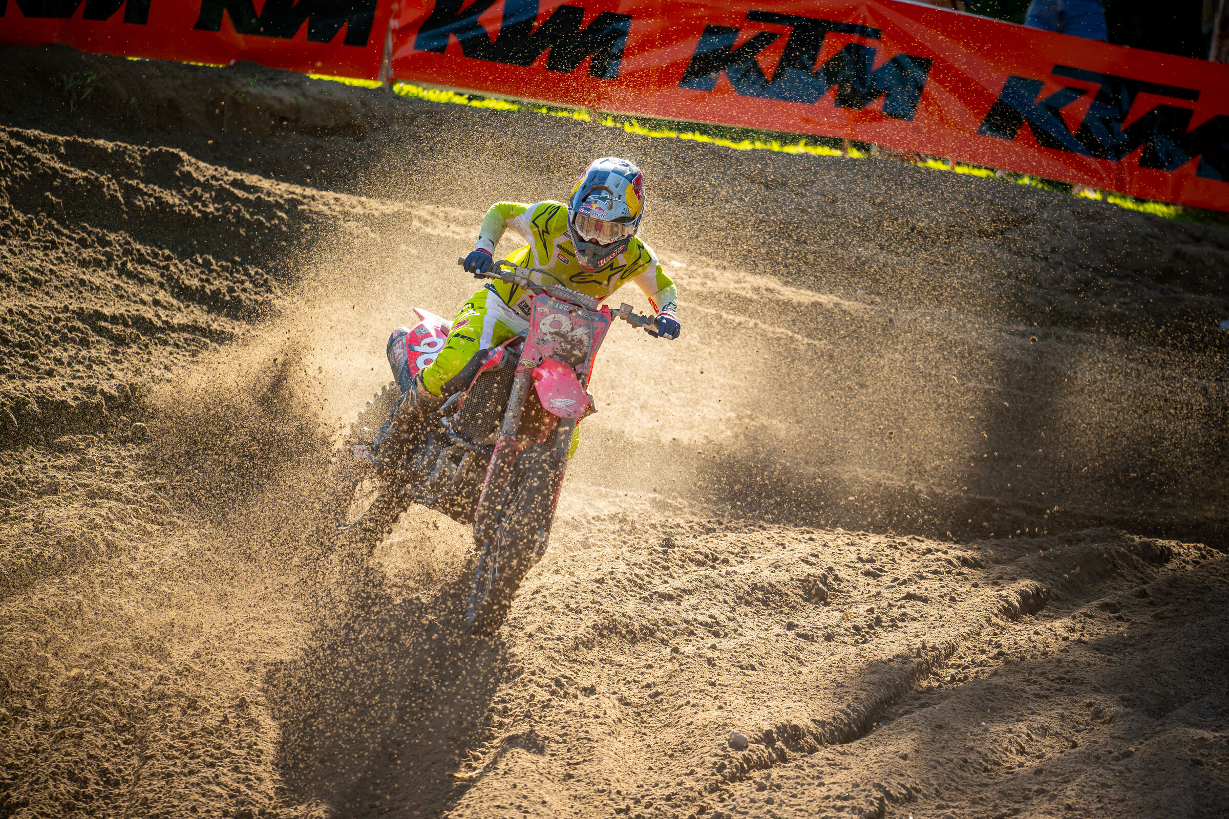 Hunter Lawrence had a rough weekend at The Wick 388.