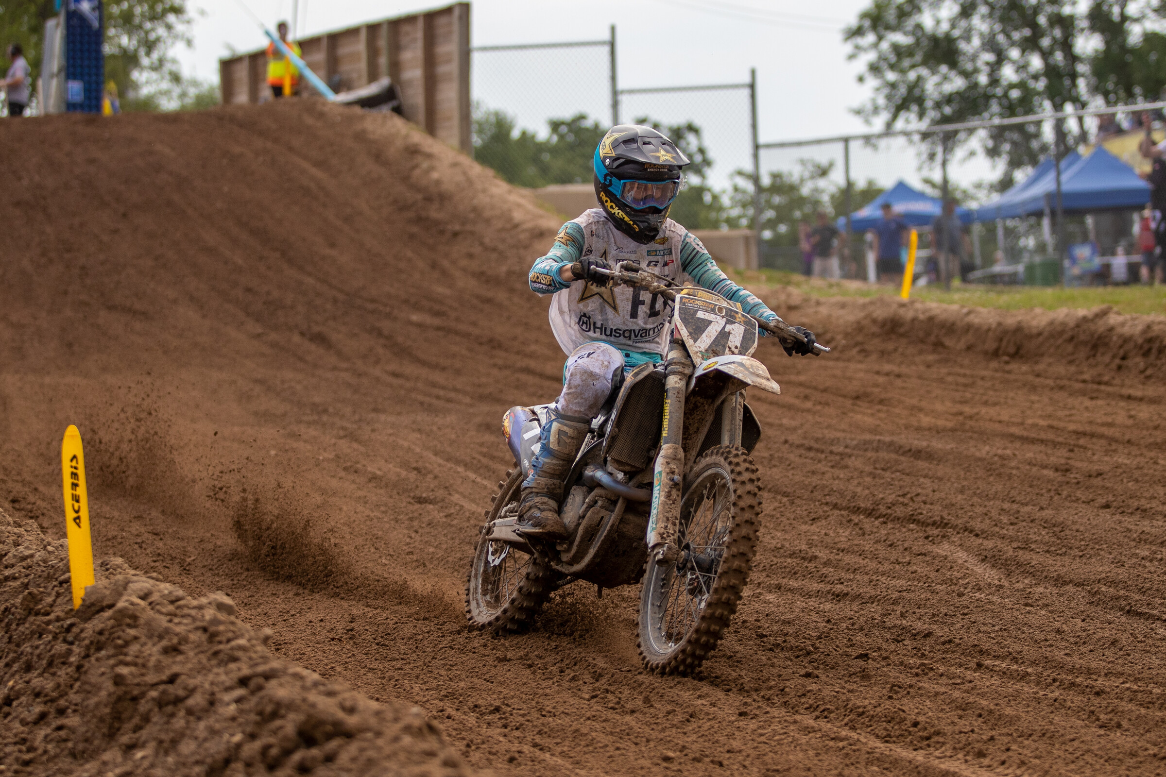 Hawkins at the RedBud Scouting Moto Combine two weeks ago.