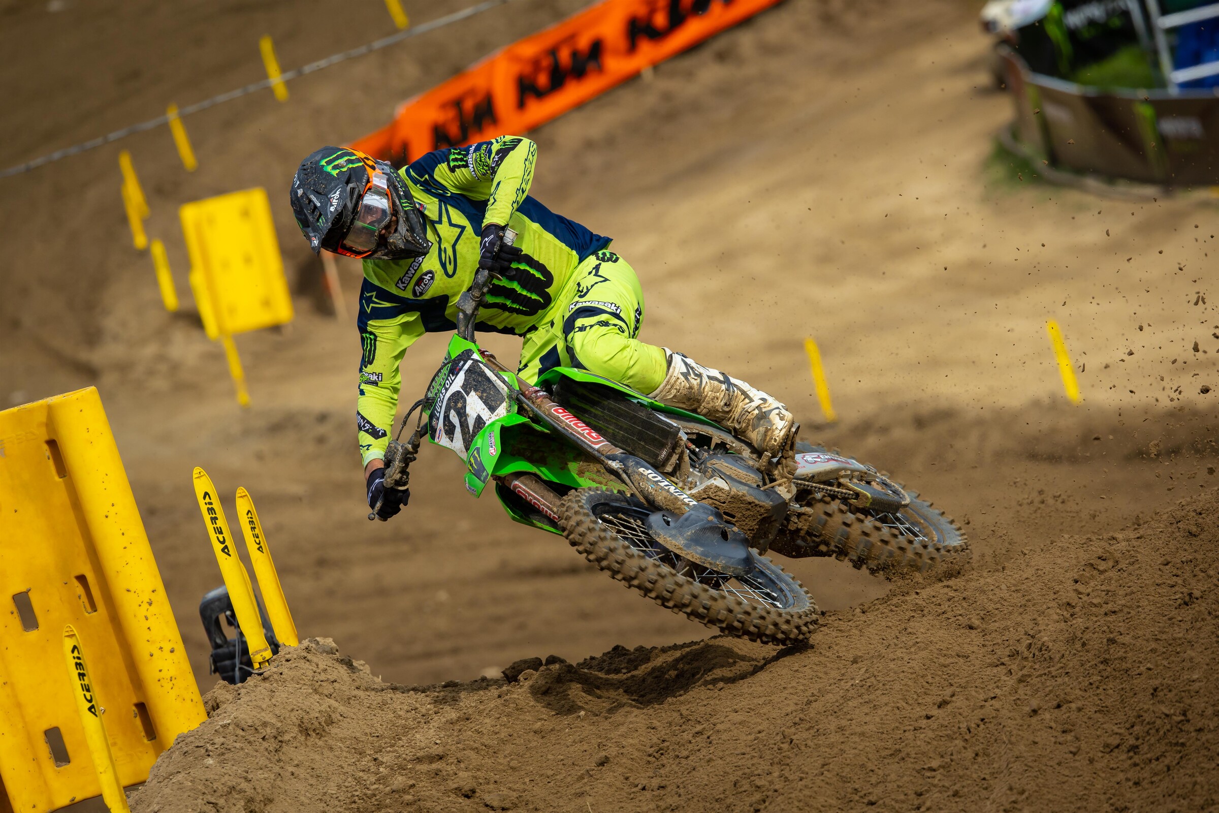 Jason Anderson earned third overall at the Spring Creek National.