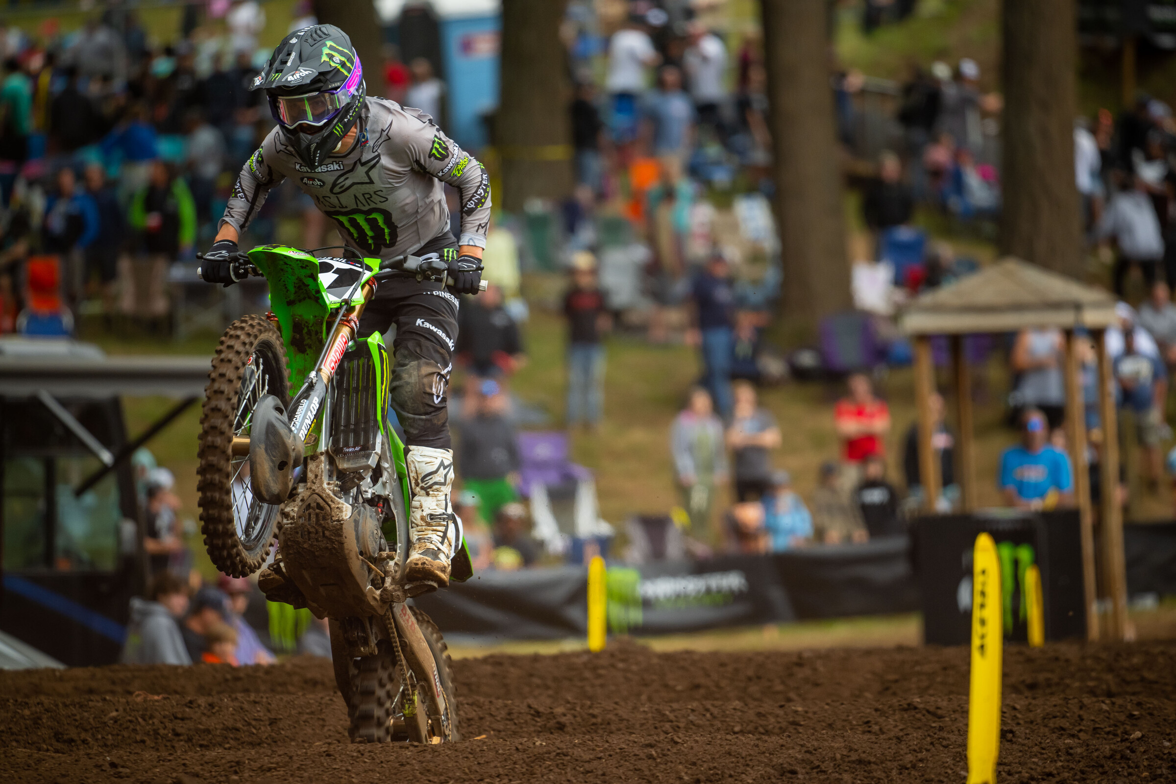 Jason Anderson notched his second straight third place overall finish.