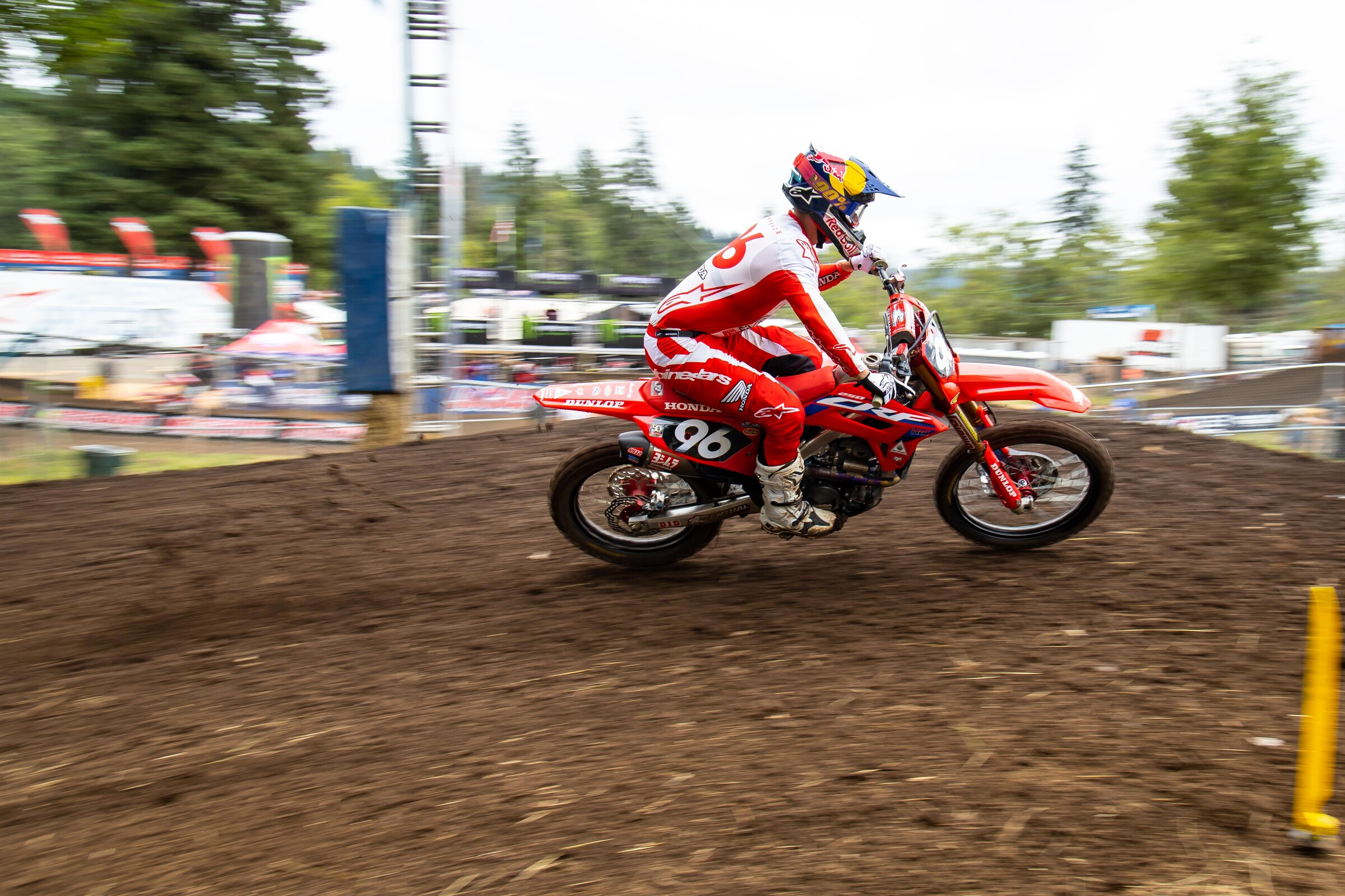 Hunter Lawrence was just a few tenths of a second away from his first overall win of 2022.