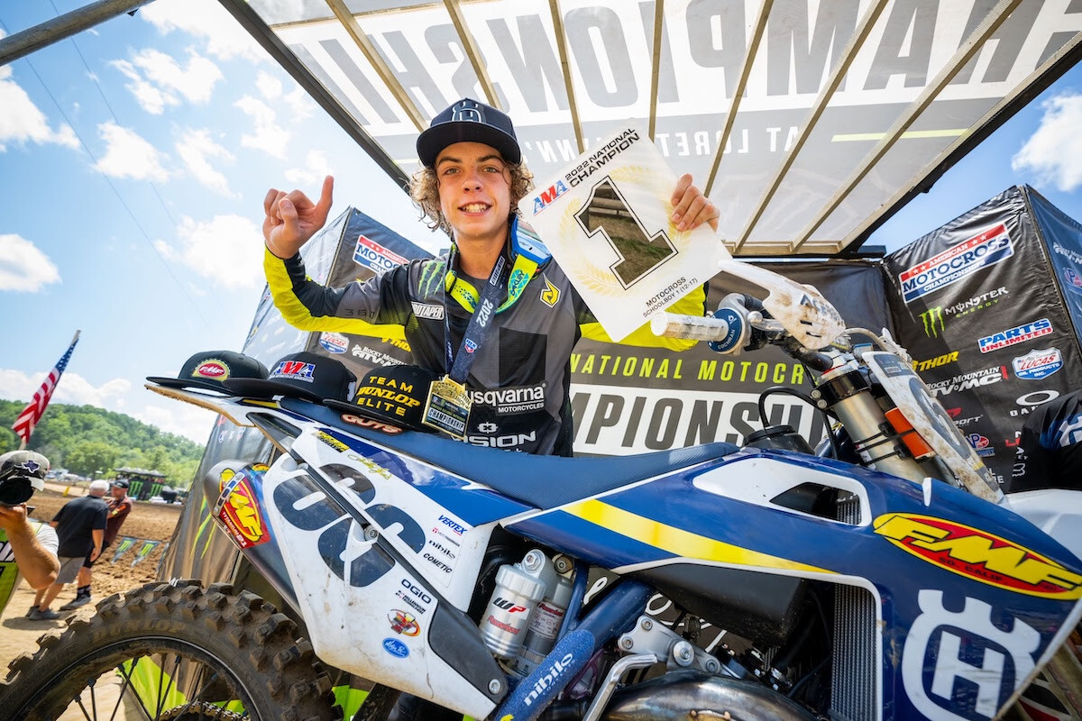 Casey Cochran earned his second championship of the week in Schoolboy 1 (12-17) B/C.