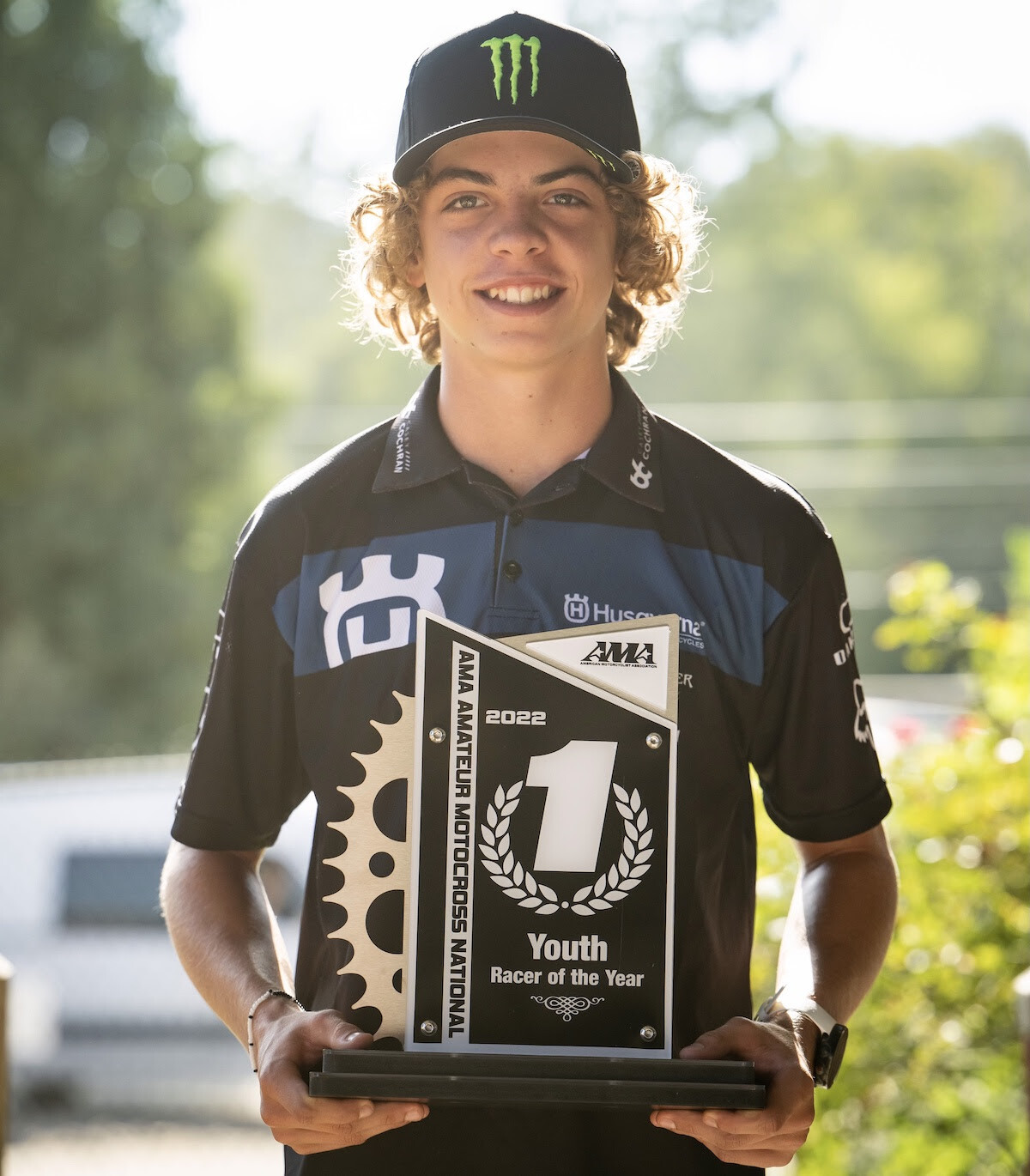 Thanks to his impressive efforts Cochran was named AMA Youth Racer of the Year.