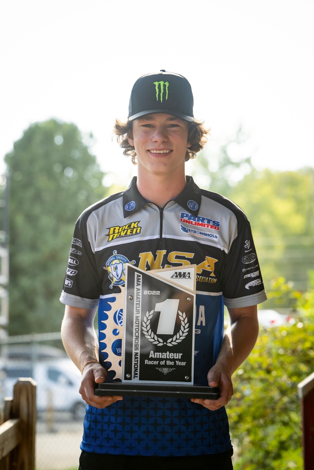 Avery Long received the Amateur Rider of the Year award after his breakout week at the Ranch.