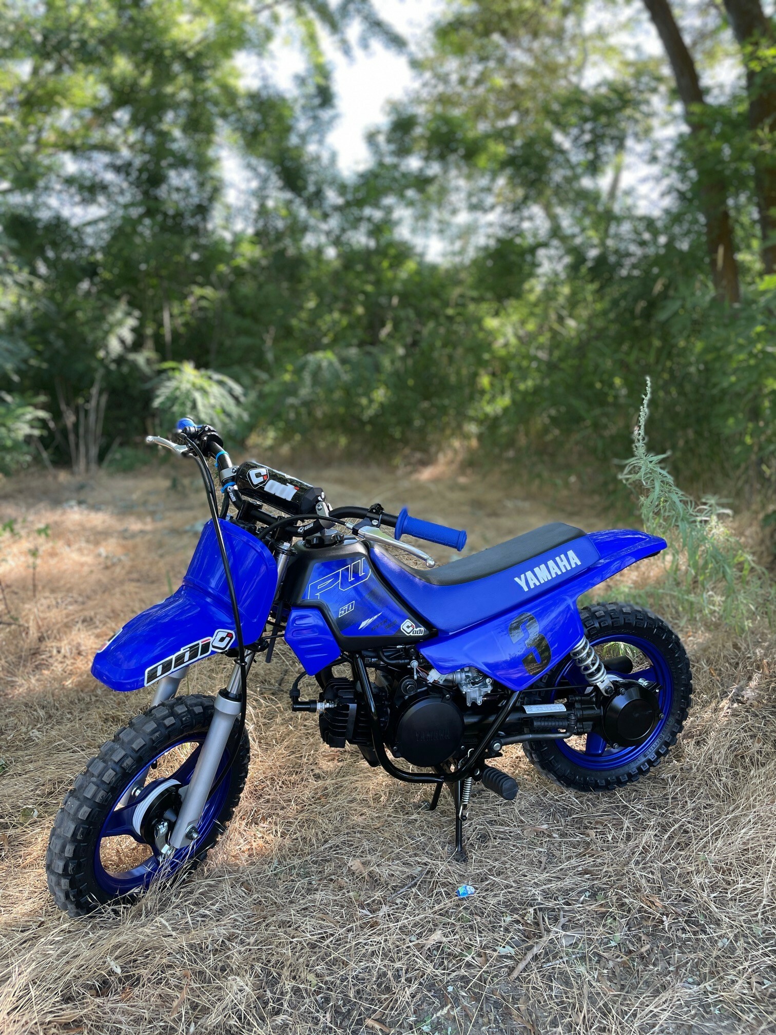 2022 Yamaha PW50 with ODI Bars
