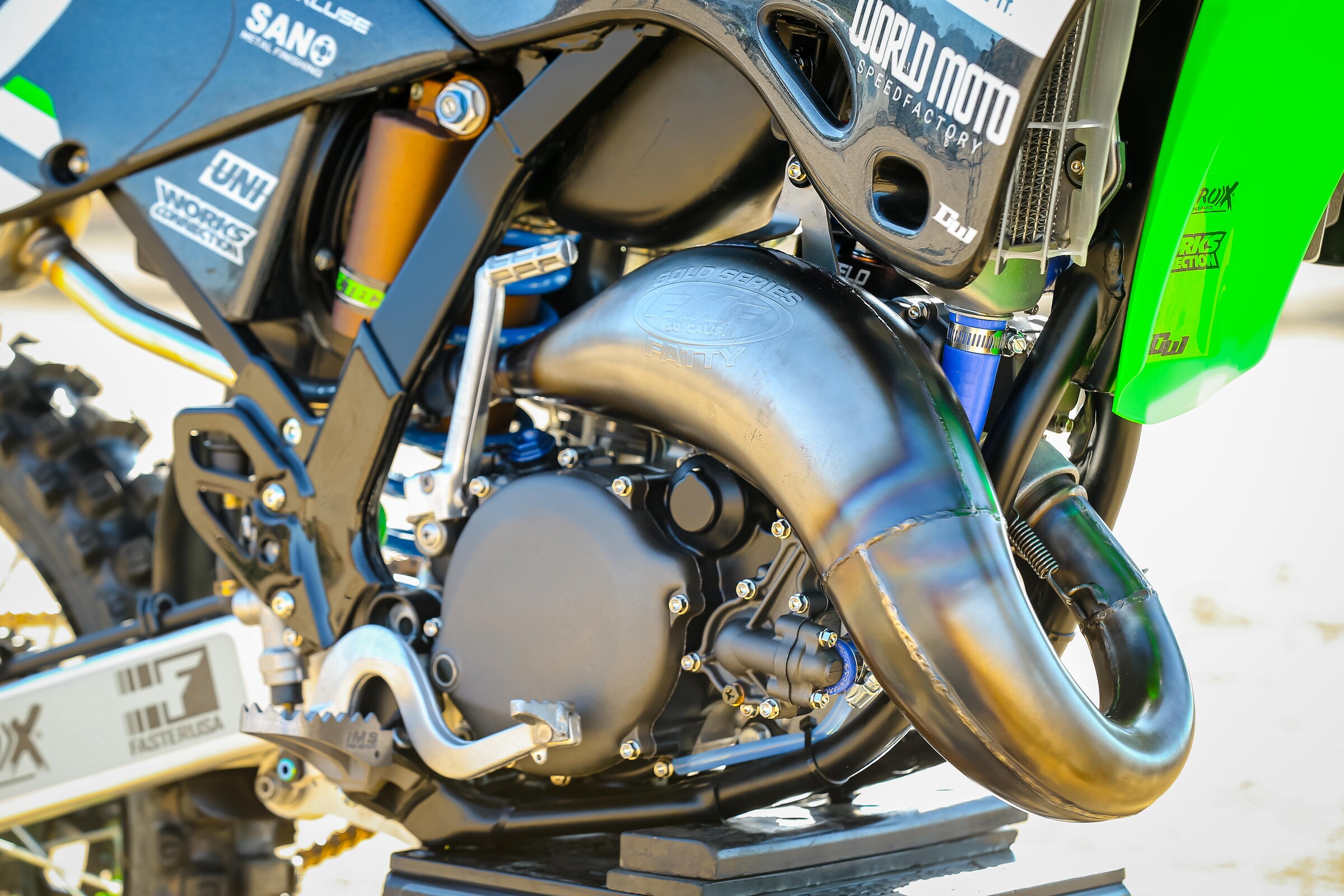 2002 Kawasaki KX125 Two-Stroke Motocross Bike Build Garage Build 