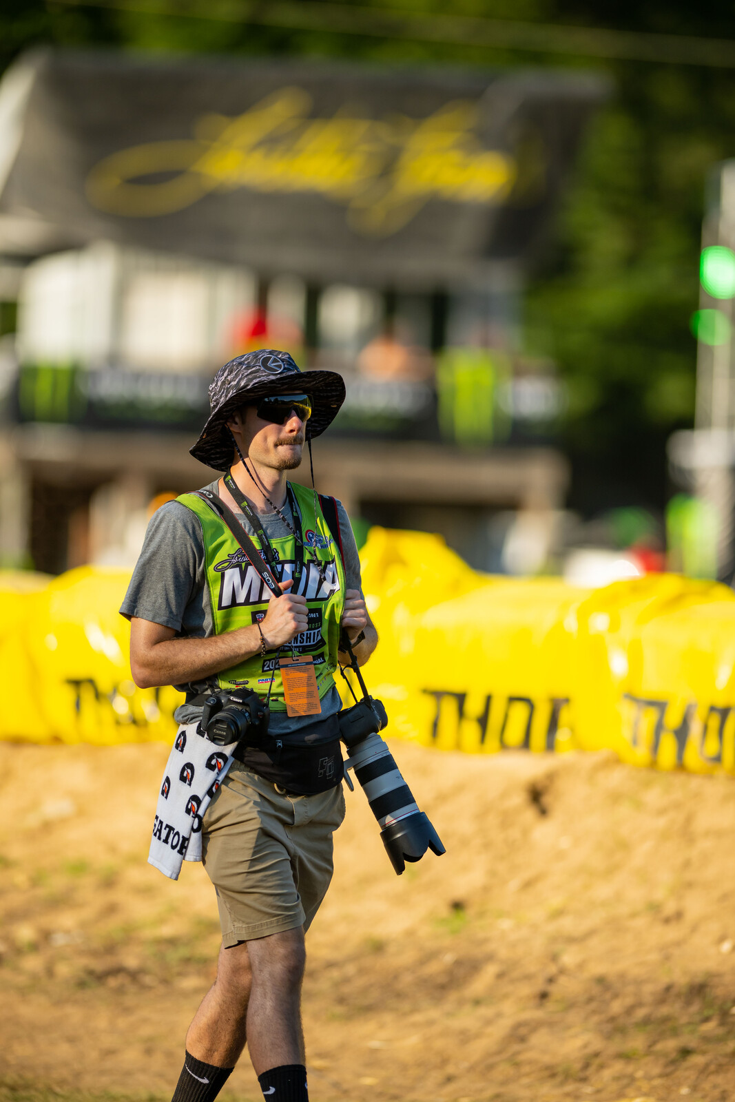 Mitch Kendra soaking it all in.