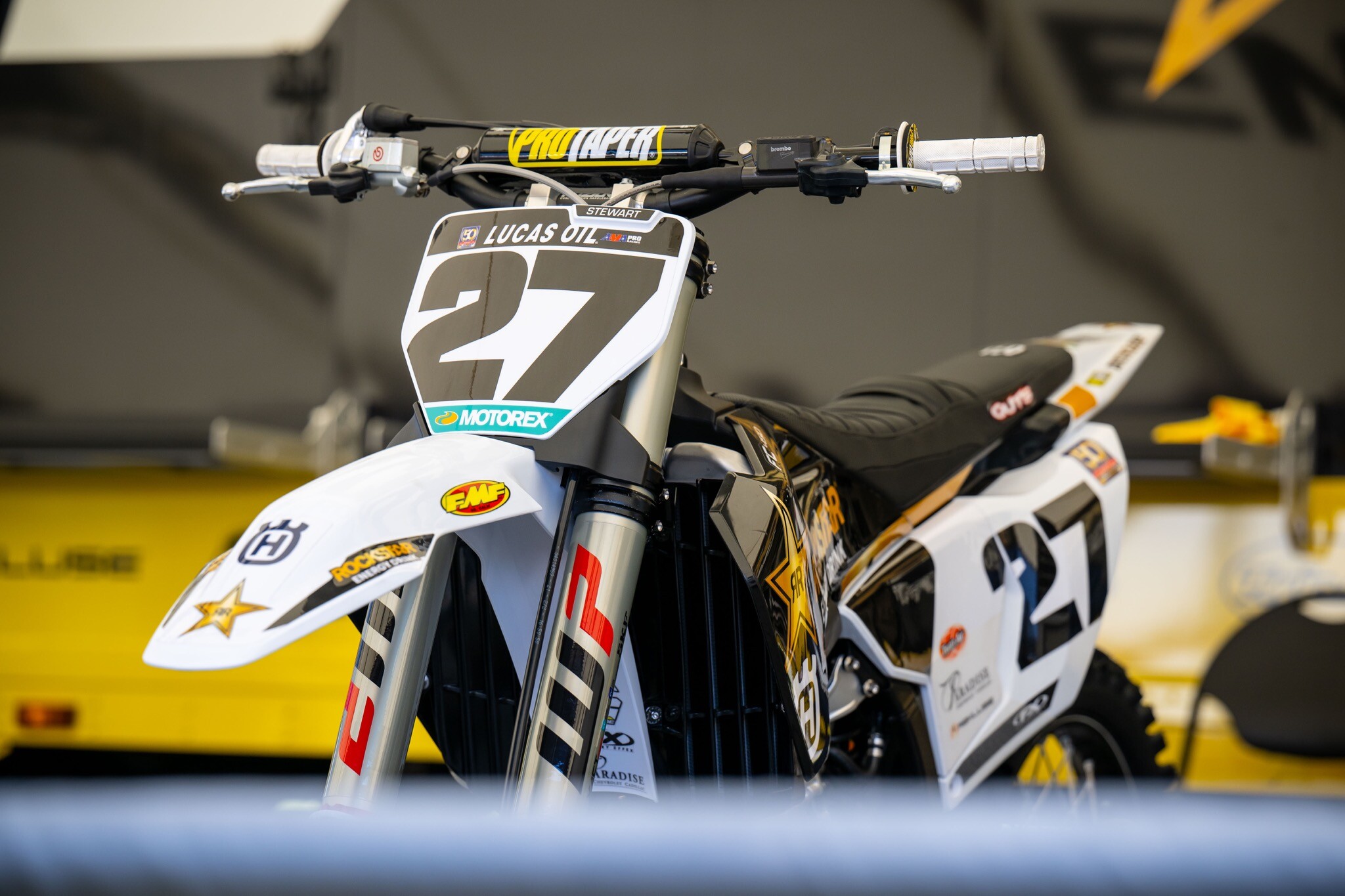 Malcolm Stewart's Husqvarna FC 450.