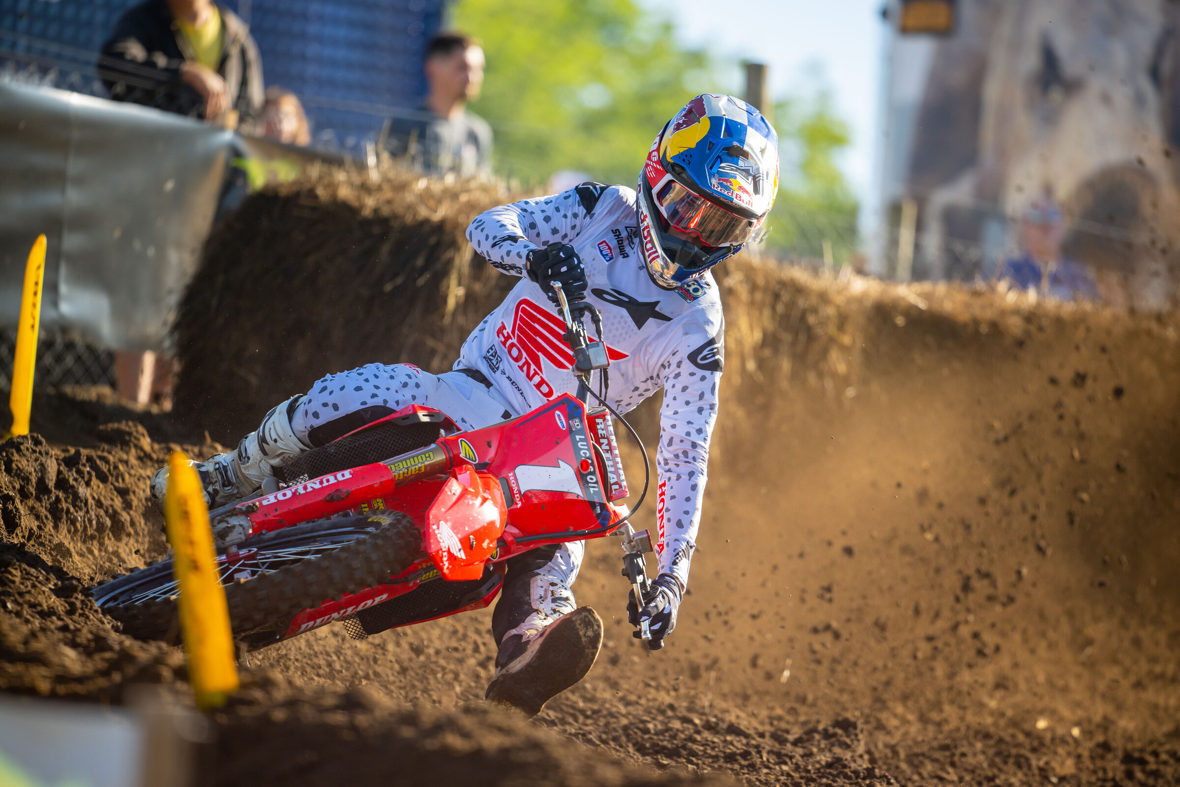 Jett Lawrence had a rough day at Unadilla.