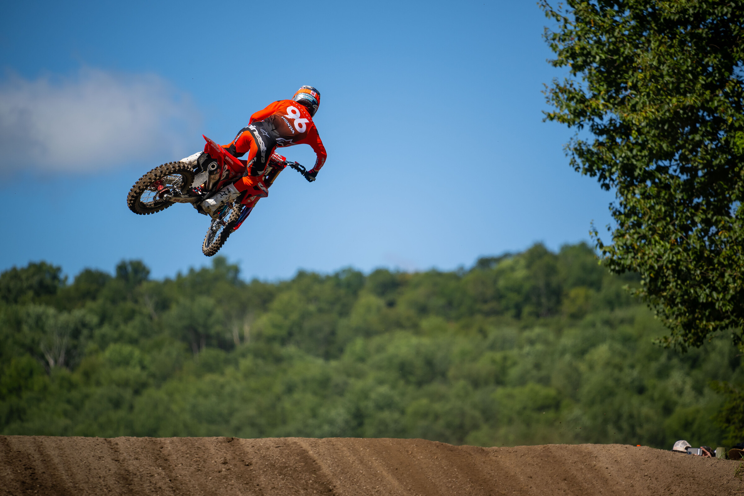 Once again some tough luck kept Hunter Lawrence from an overall.