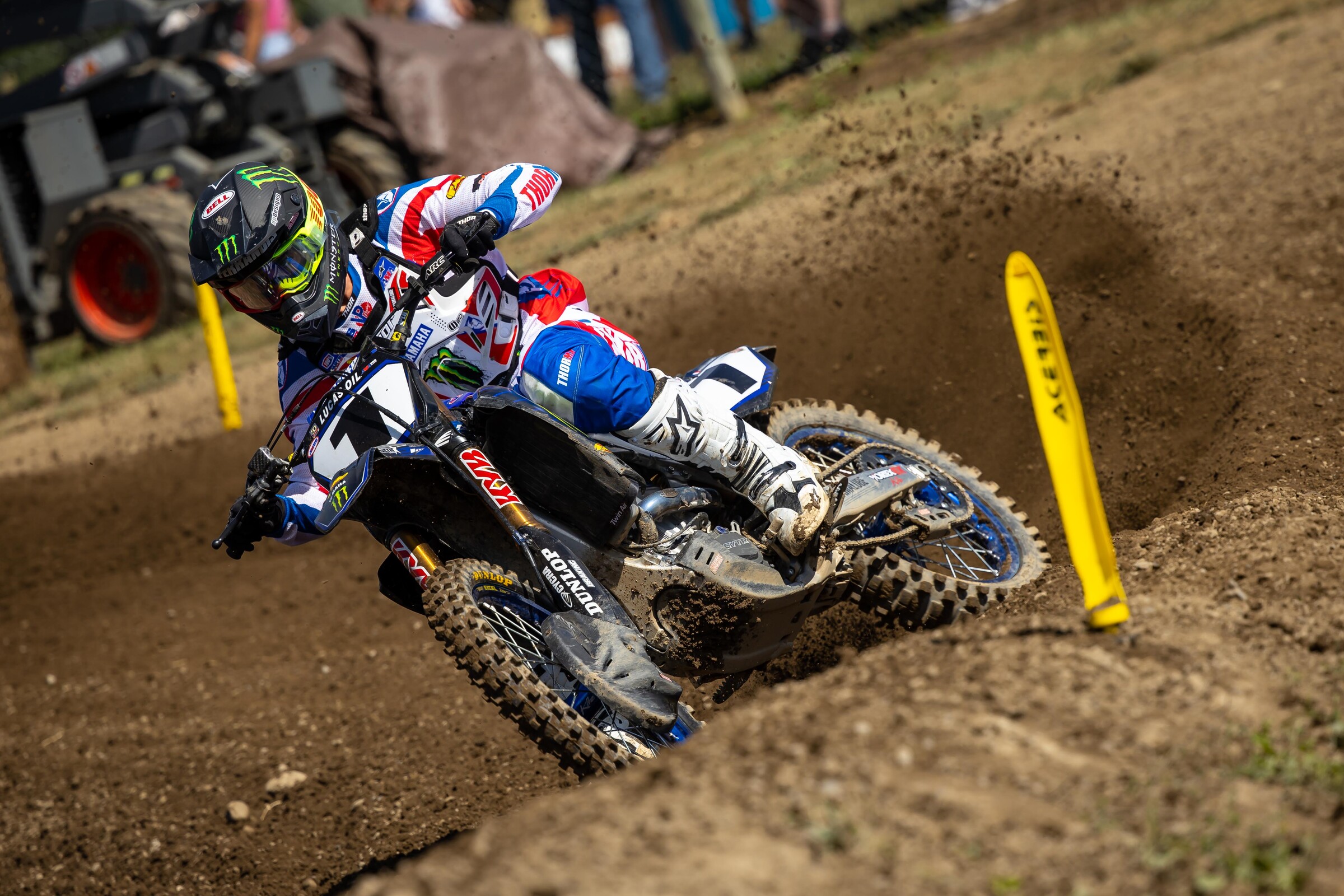 Dylan Ferrandis came back from injury to run the #1 plate.