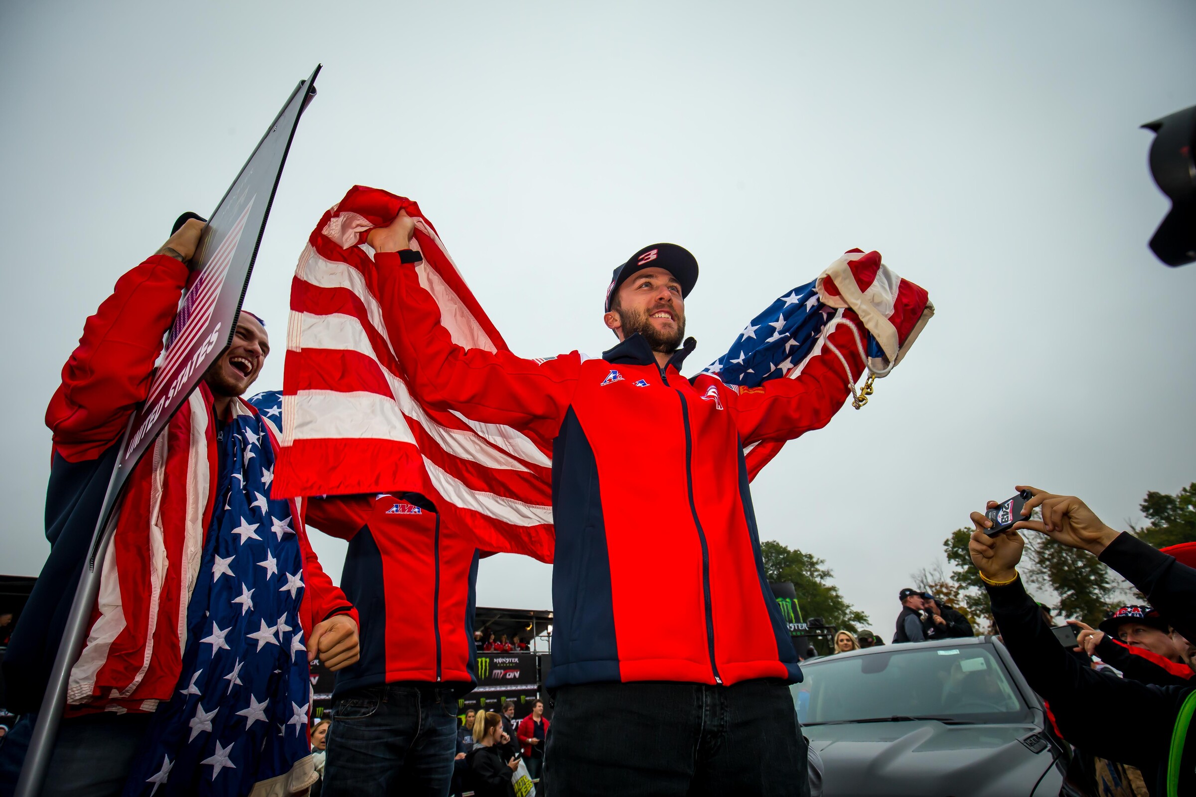Eli Tomac at the 2018 Motocross of Nations.