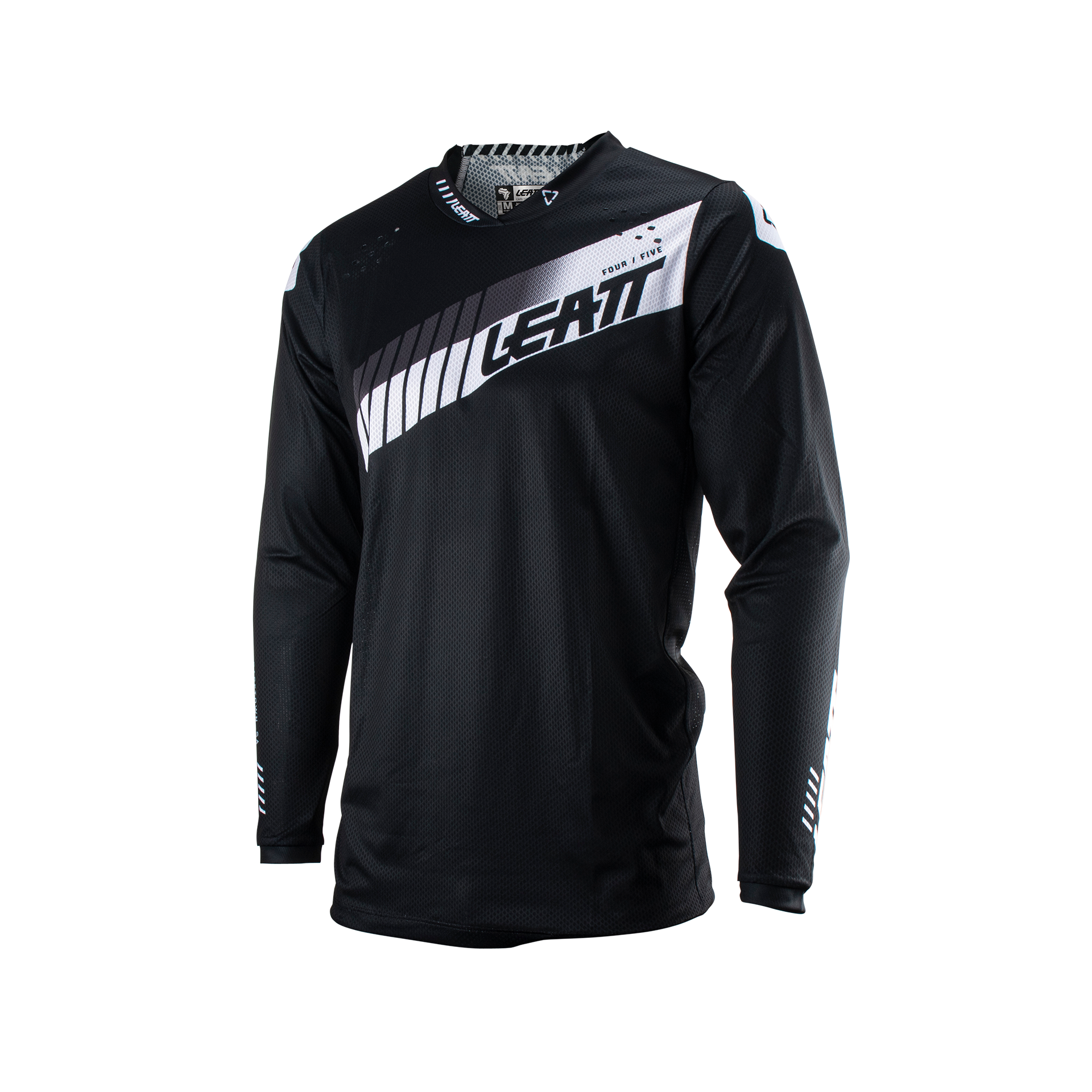 Leatt_Jersey_Moto_4_5_Lite_Black_Front_Left_5023031900