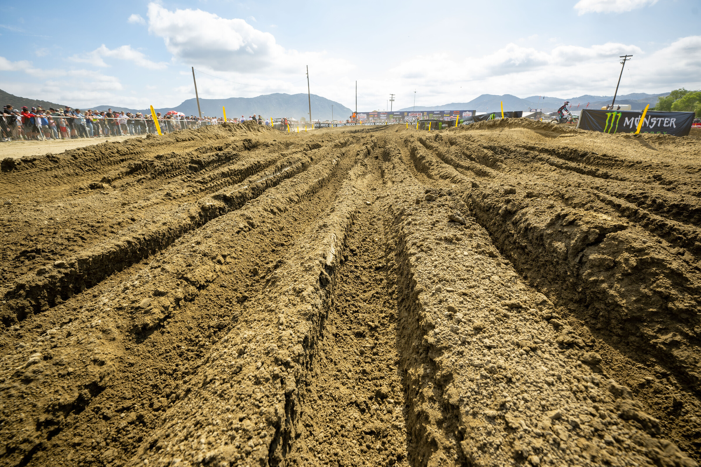 Aftermath at Fox Raceway at Pala in May.