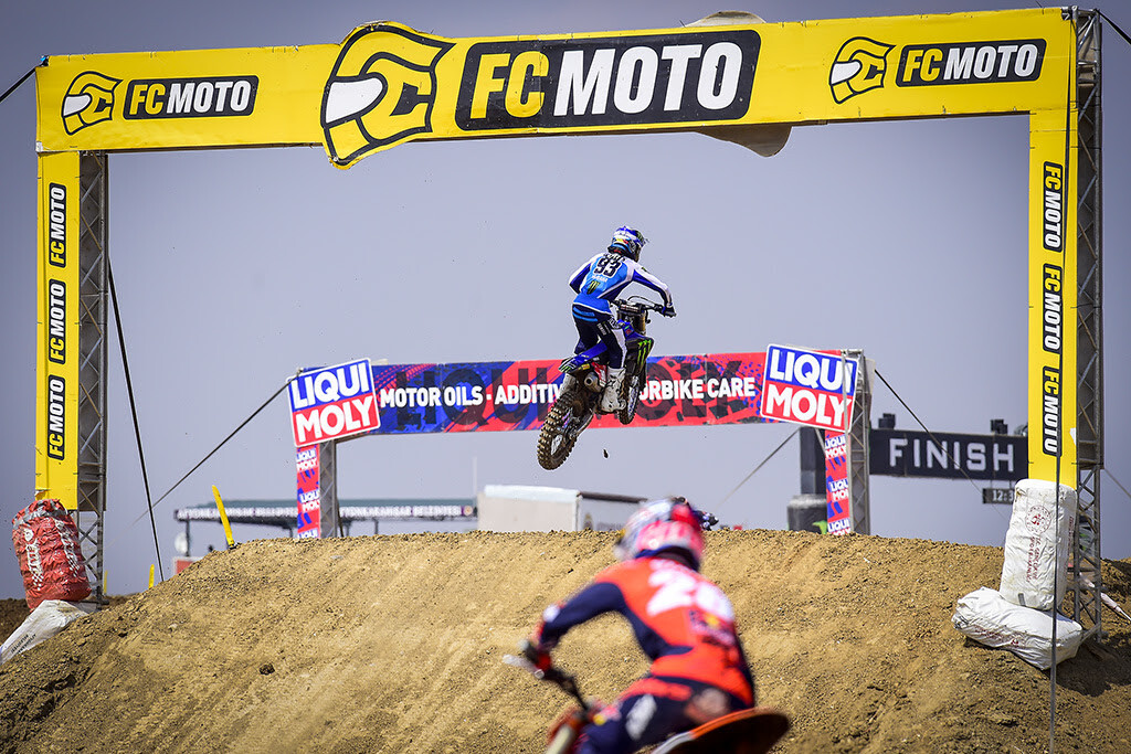 Geerts came up just short on his bid for the MX2 title.