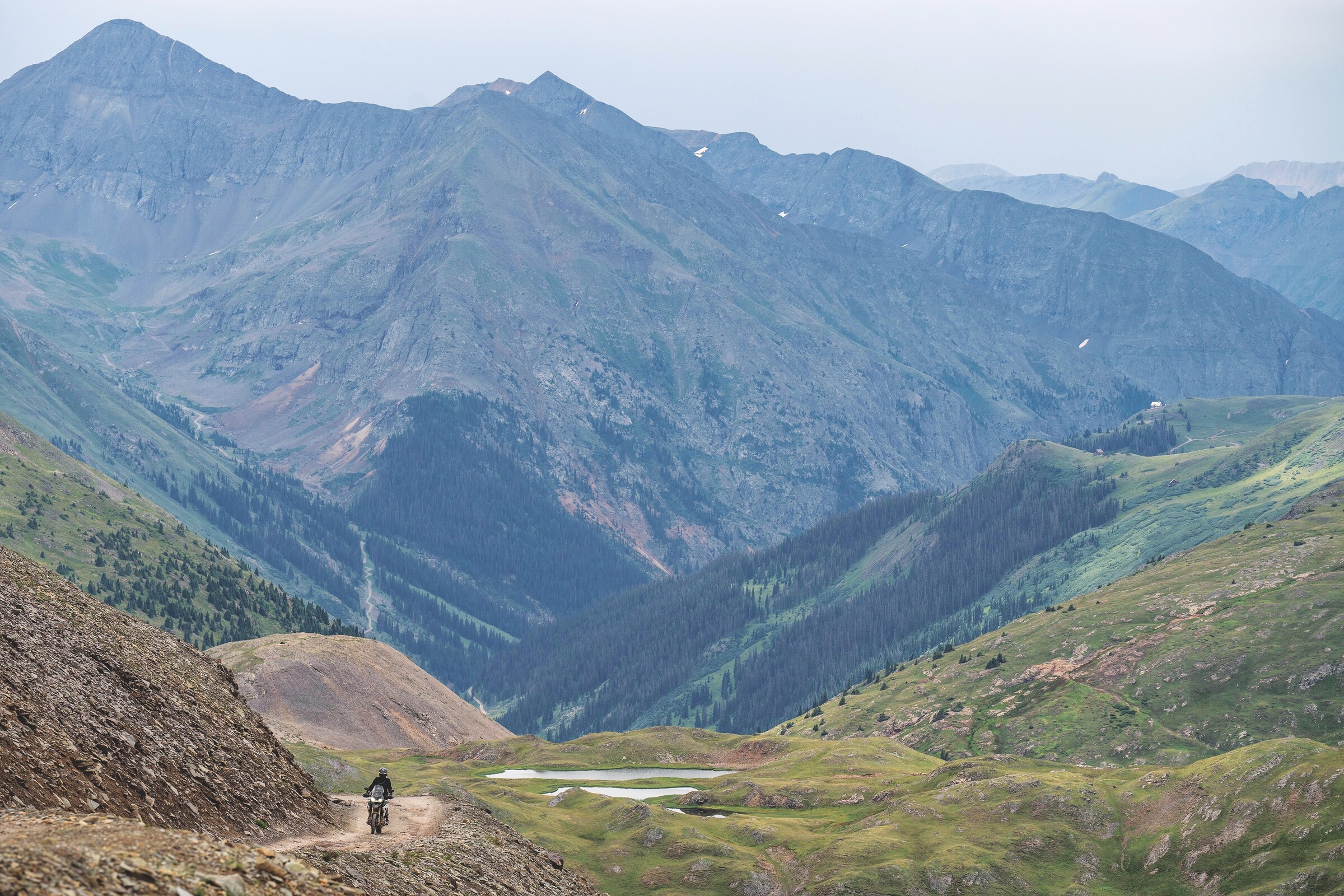JH Leale climbs the San Juan Mountains