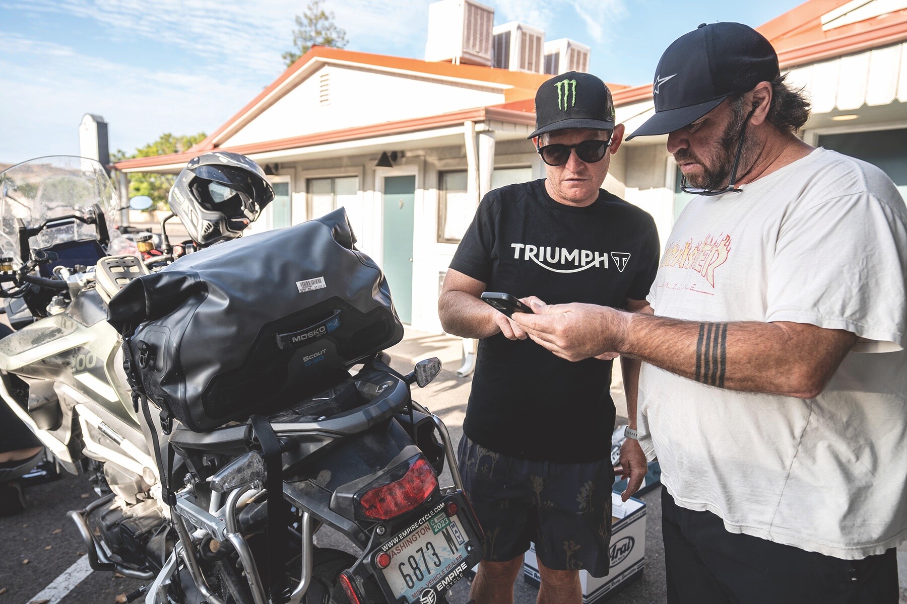 RC and Shaun Appleyard compare numbers on their Instagram Reels