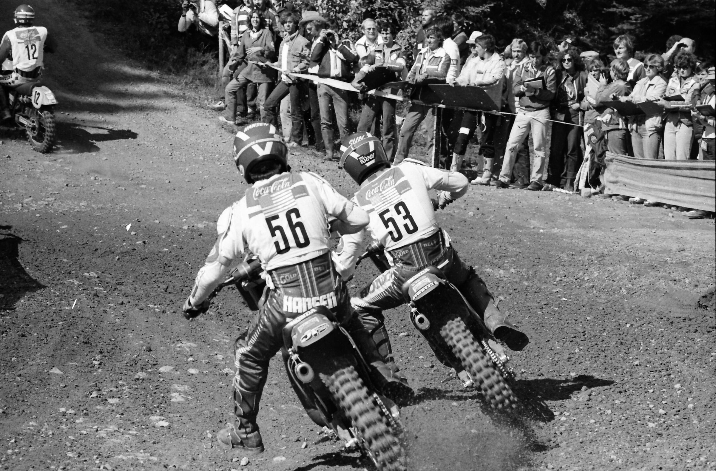 Donnie Hansen and Chuck Sun in 1981.