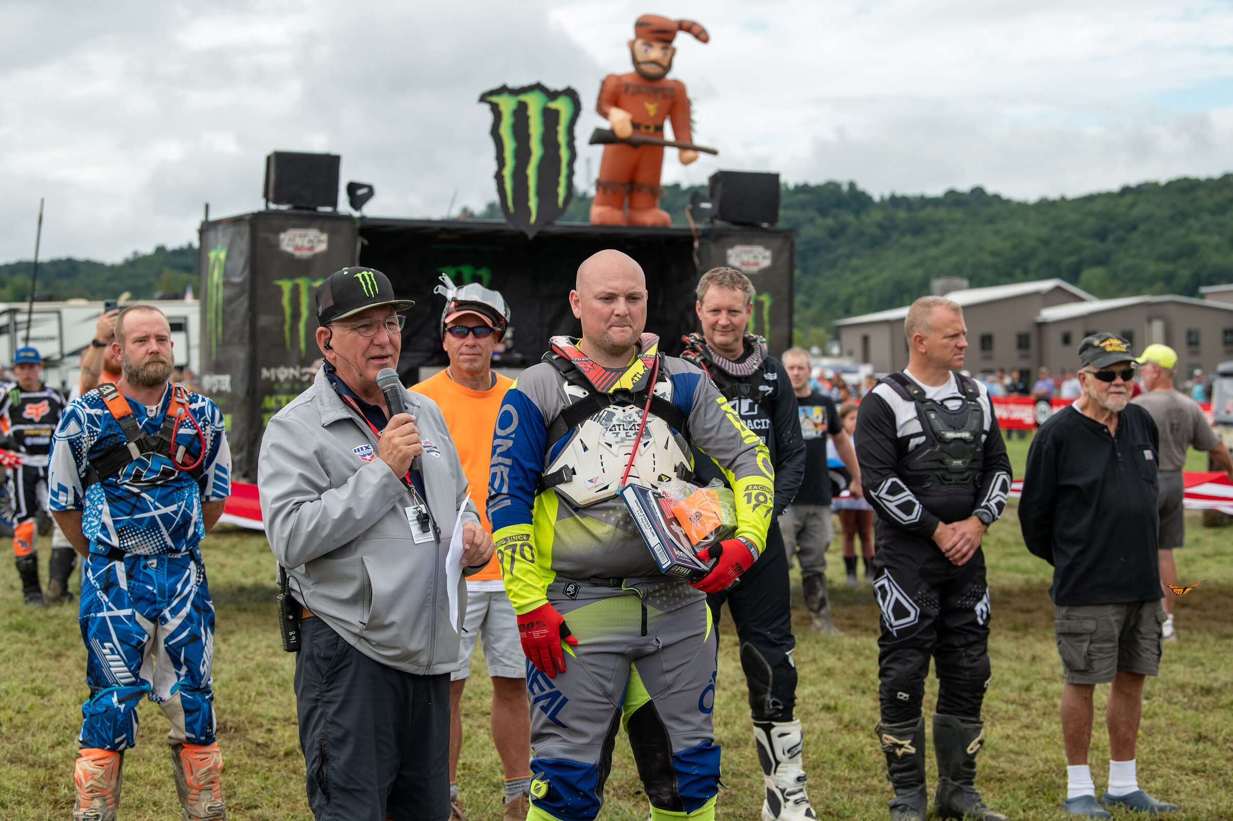 Cruise Johnson from Charleston, West Virginia was honored as the AMSOIL Moto Hero.