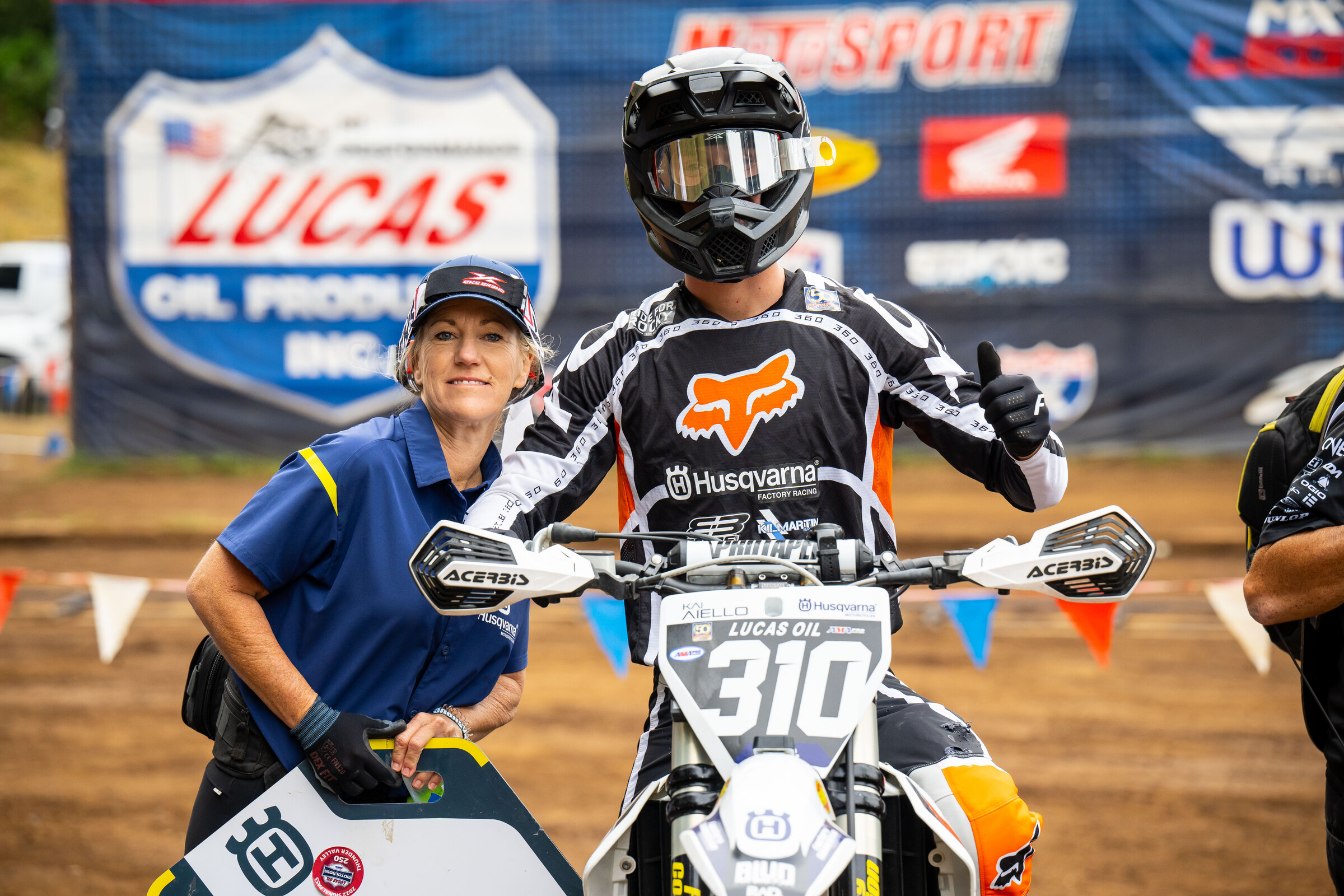 Aiello at the 2022 Washougal National.