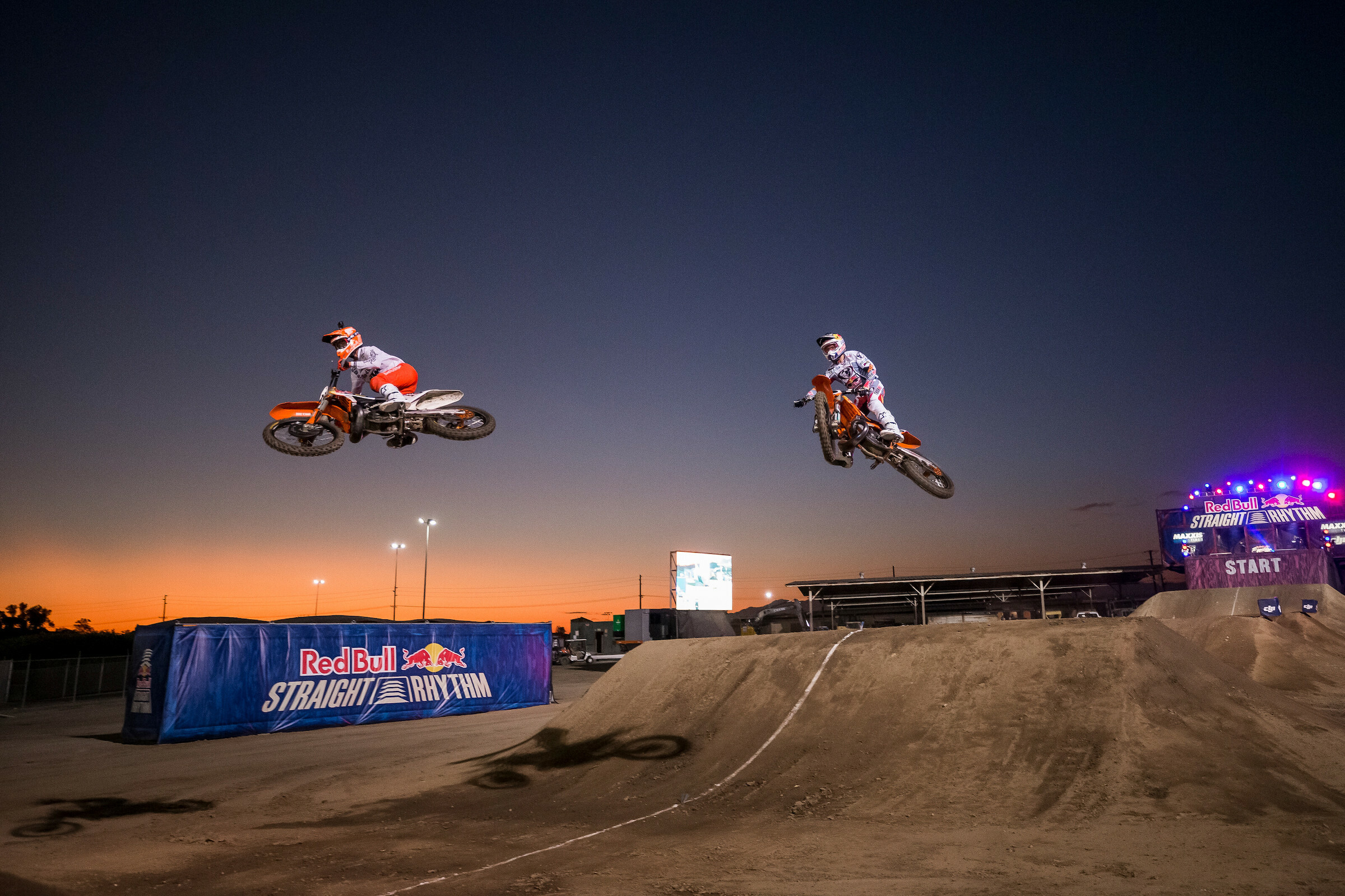 Cooper Webb and Pierce Brown battle in 2019.
