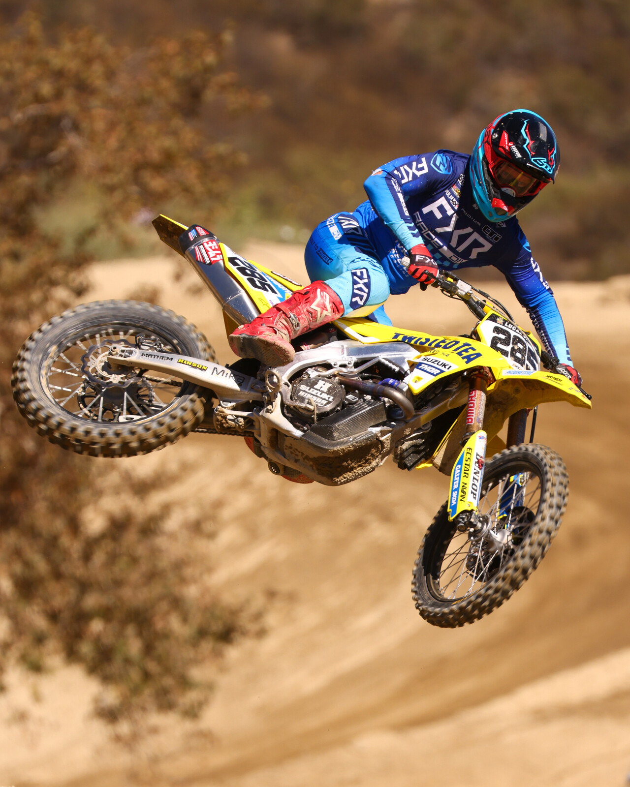 Kris Keefer on Marshal Weltin's Twisted Tea/HEP Motorsports Suzuki RM-Z450.