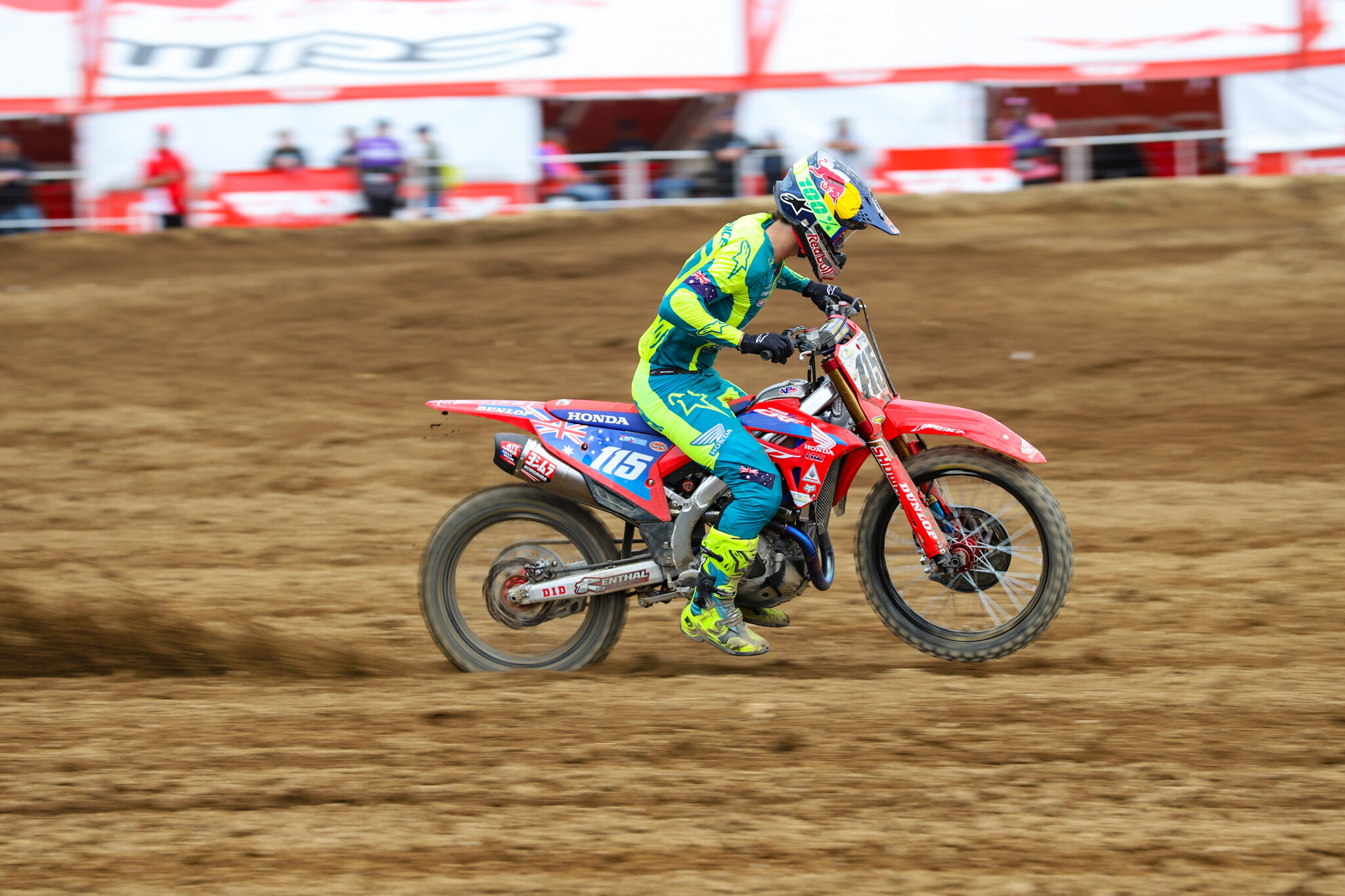 Although only qualifying, Jett Lawrence rode well in his debut on a 450cc machine.
