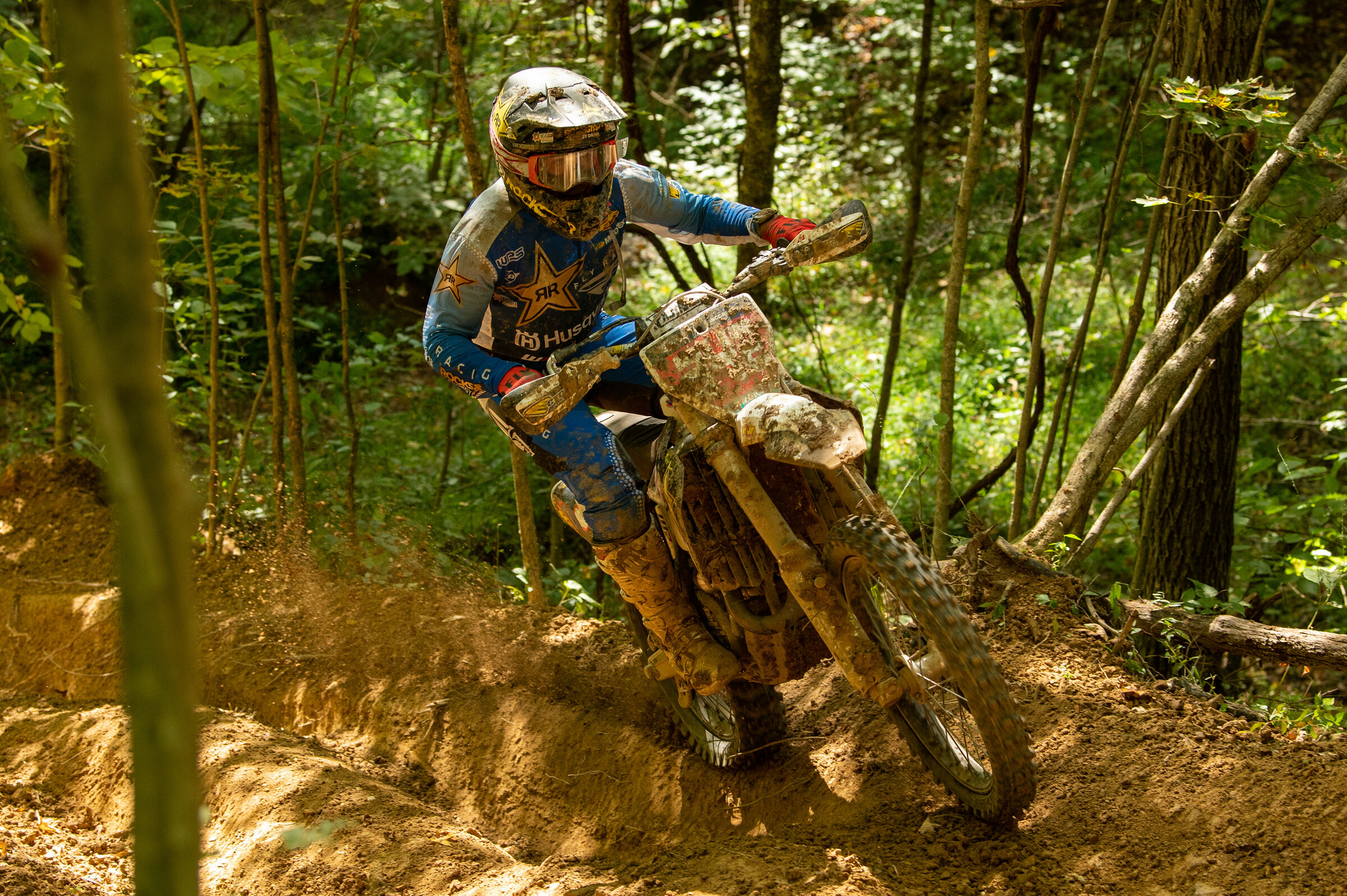 Craig DeLong (Rockstar Energy Husqvarna Factory Racing) battled up front for the day, earning second overall.