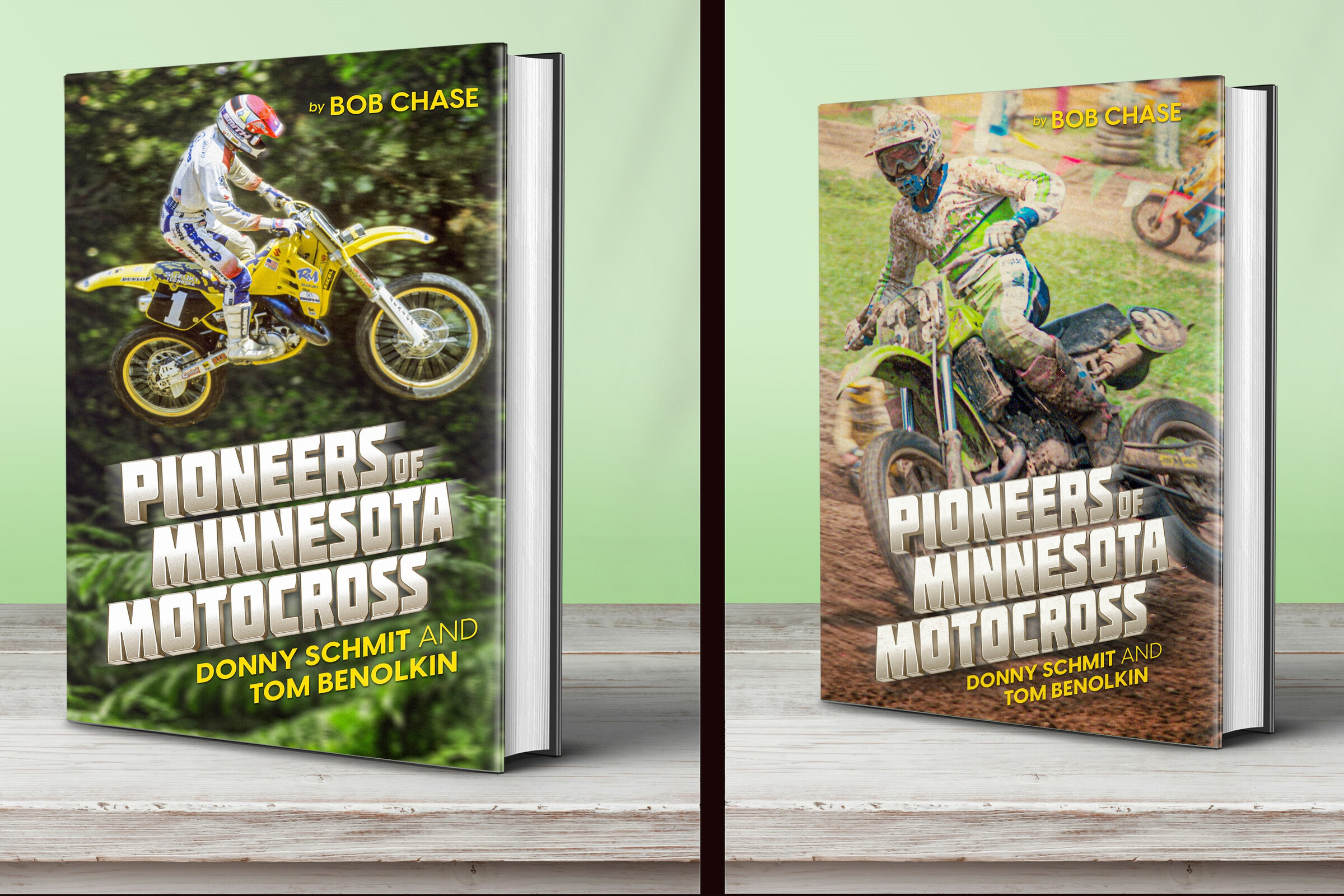 Pioneers of Minnesota Motocross: Donny Schmit and Tom Benolkin by Bob Chase.
