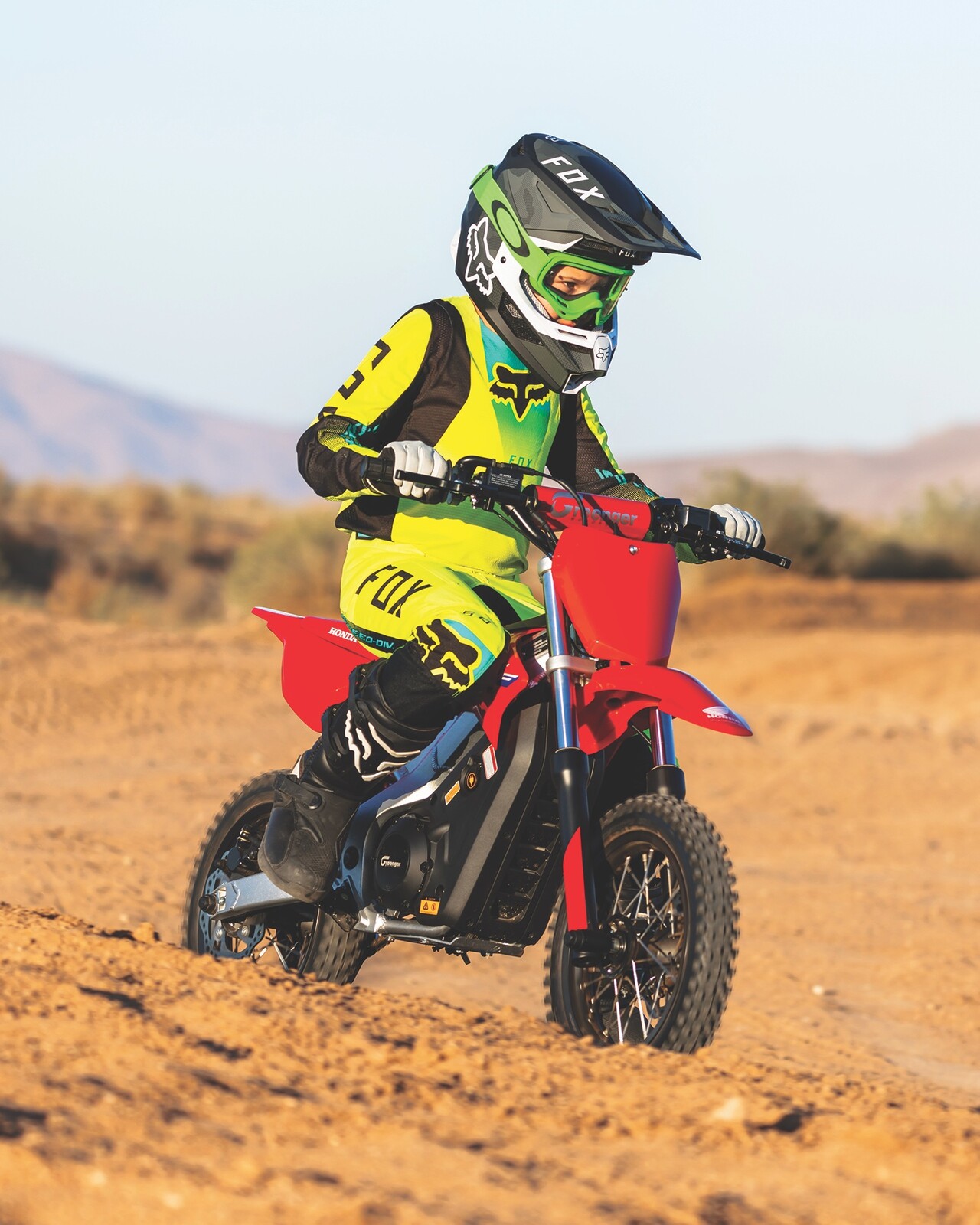 Racerhead Fun Bikes Honda CRFE2 December 2022 Racer X Magazine